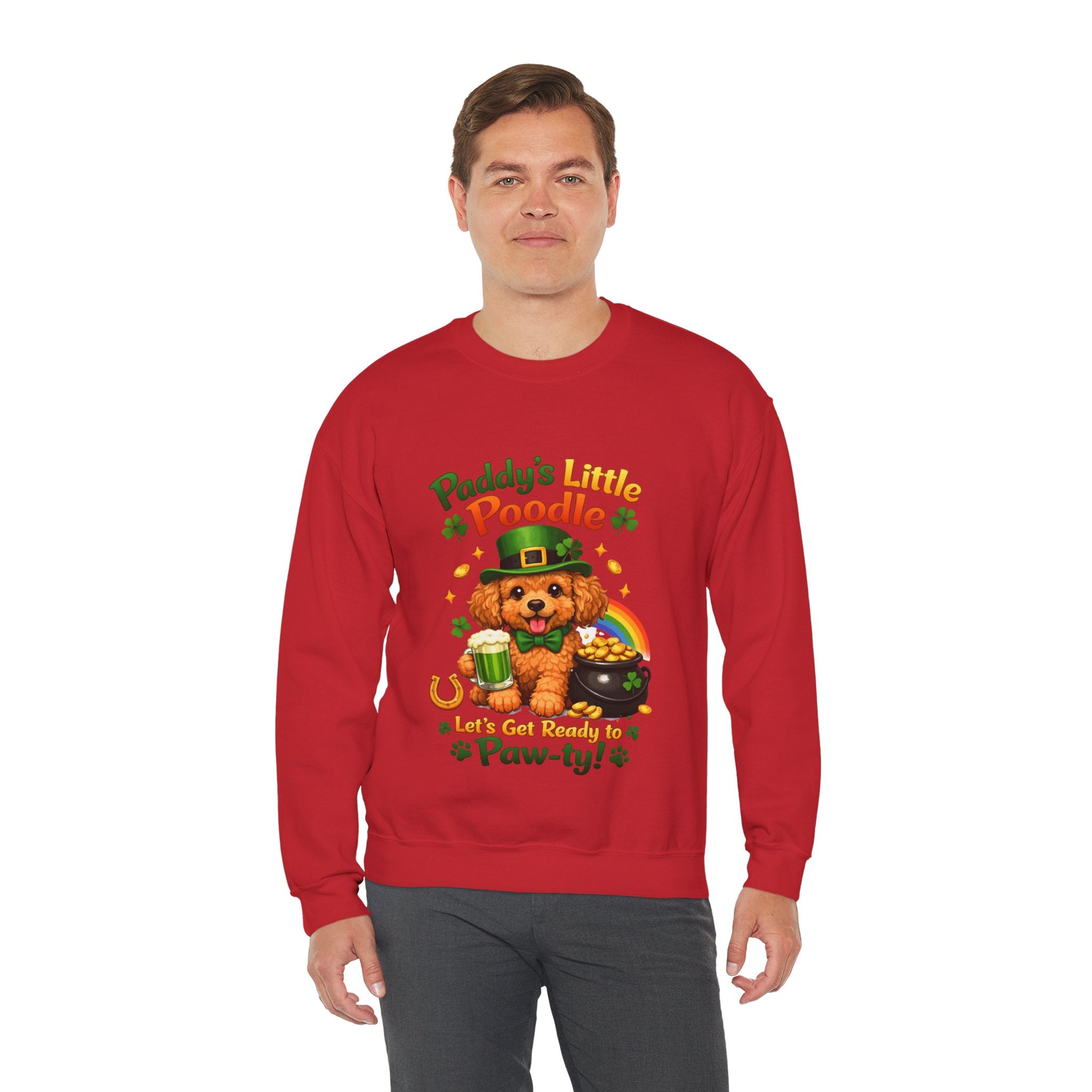 Poodle - Graphic Crewneck Sweatshirt