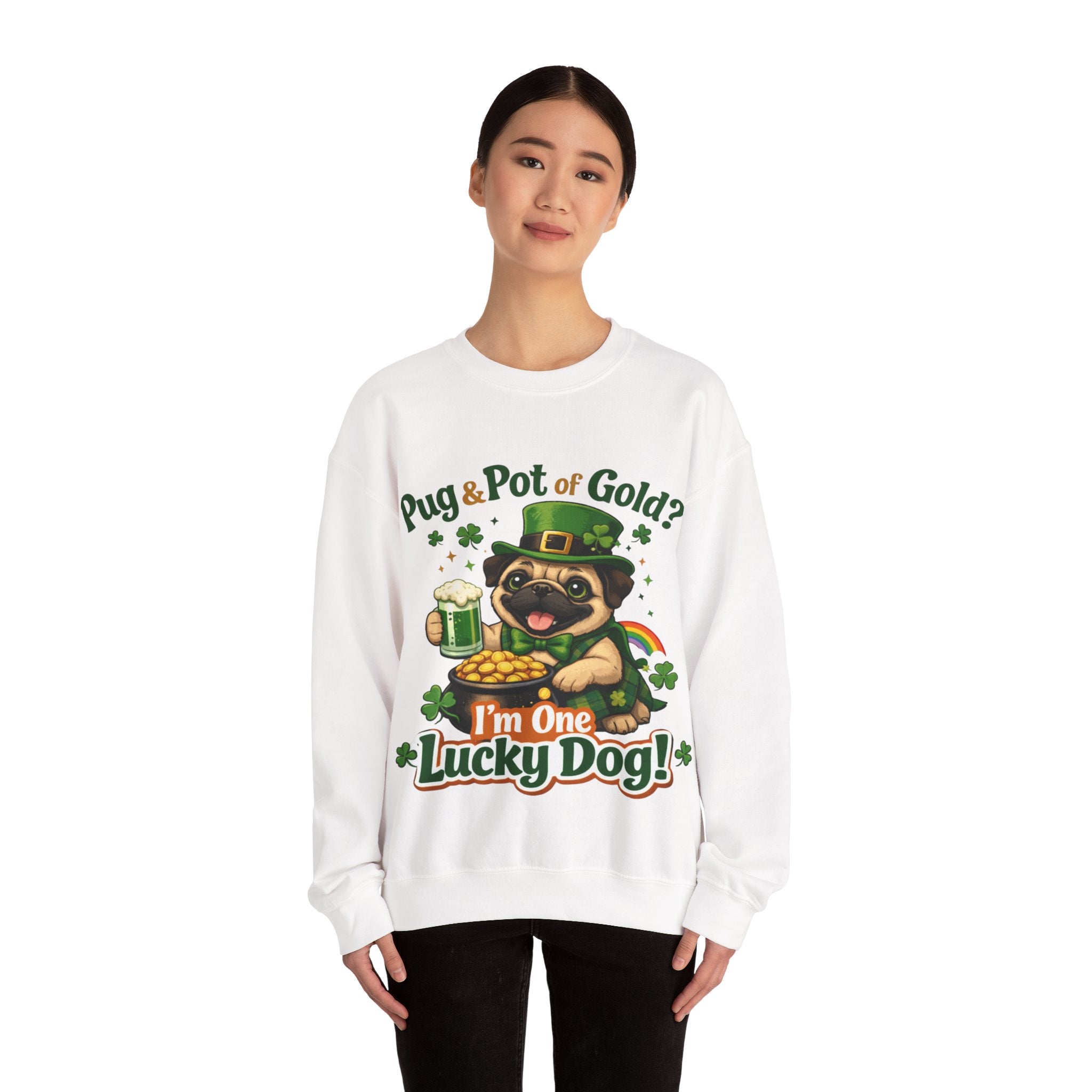 Pug - Graphic Crewneck Sweatshirt
