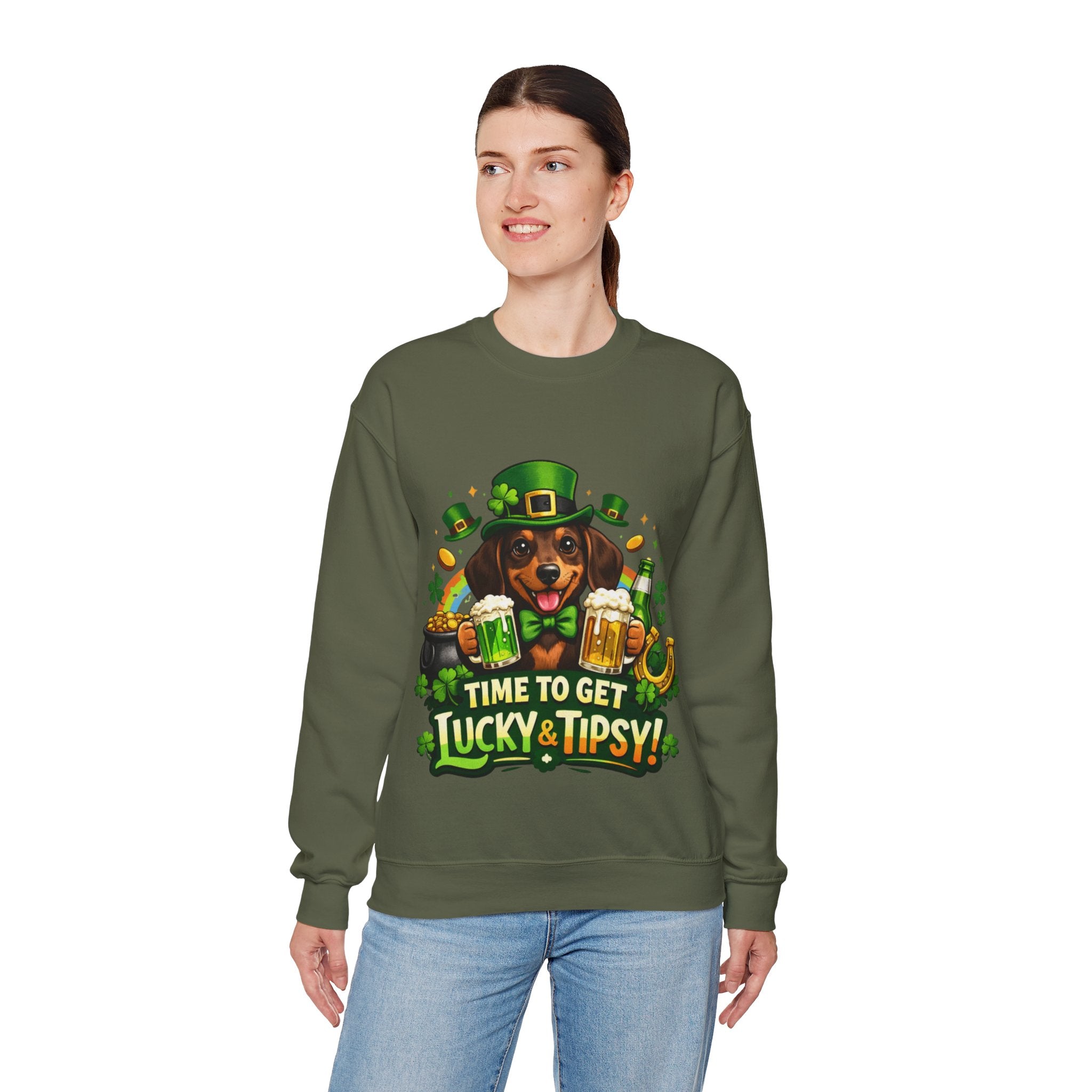 Dachshund - Graphic Crewneck Sweatshirt