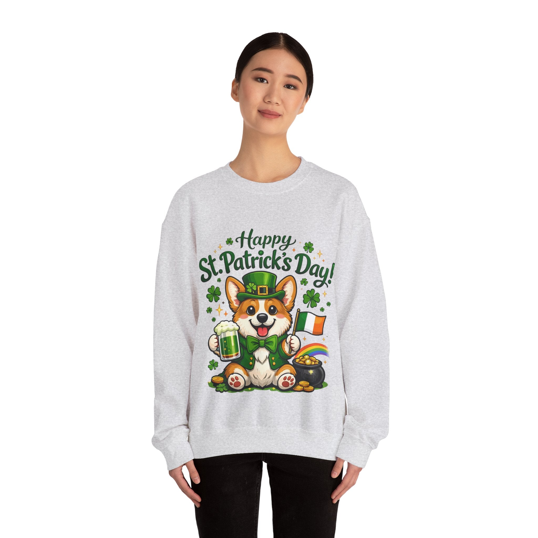 Corgi - Graphic Crewneck Sweatshirt