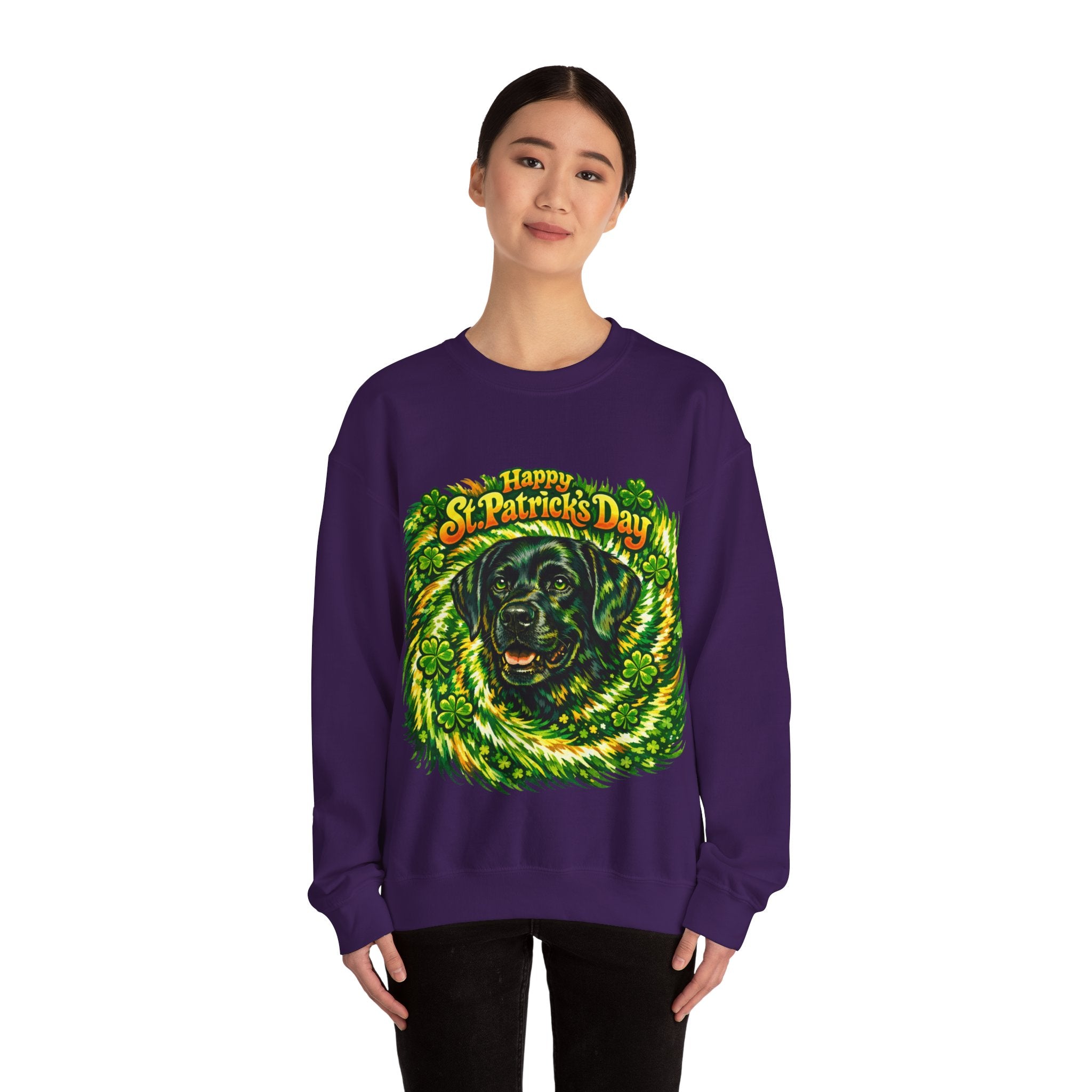 Black Labrador - Graphic Crewneck Sweatshirt