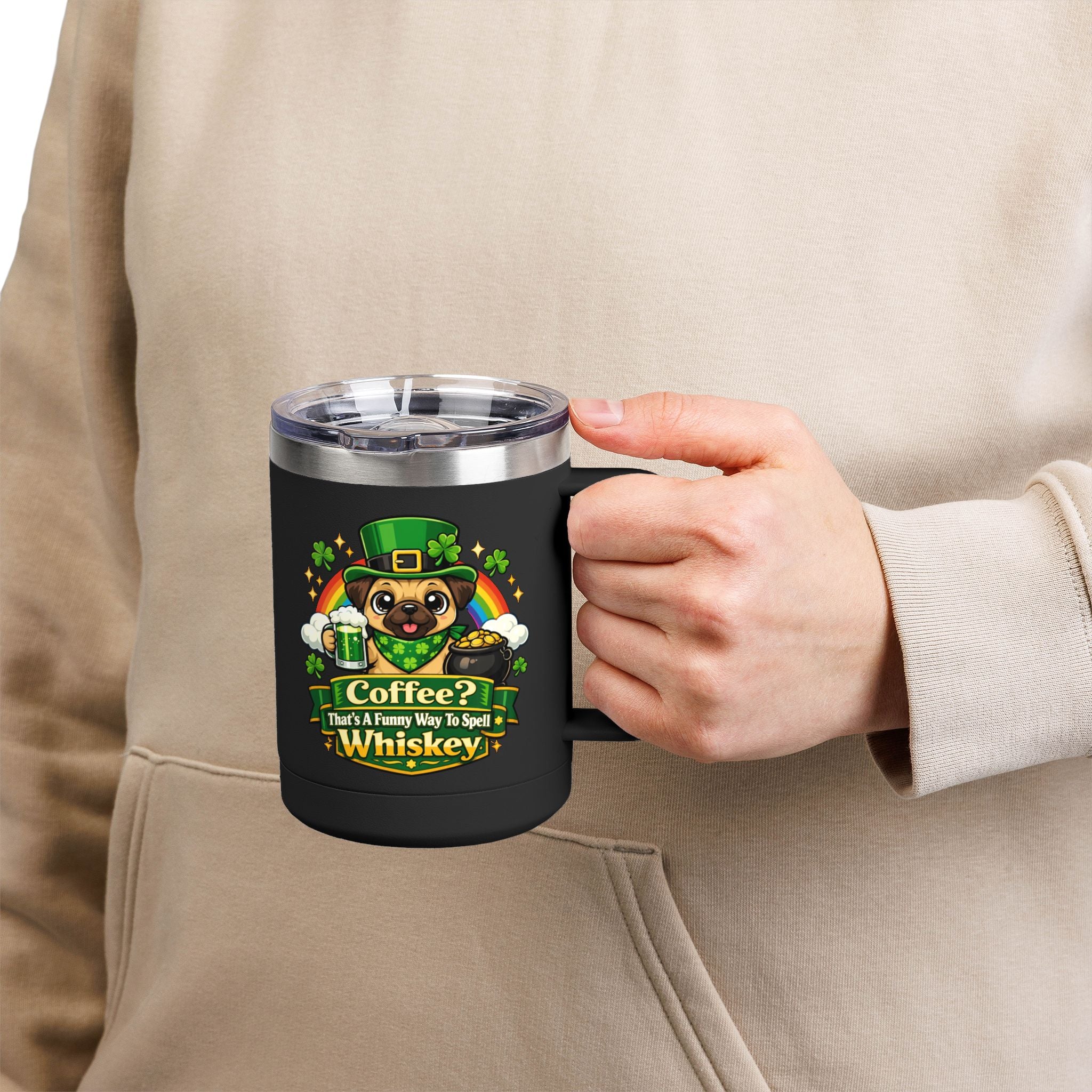 Pug - 15oz Tumbler