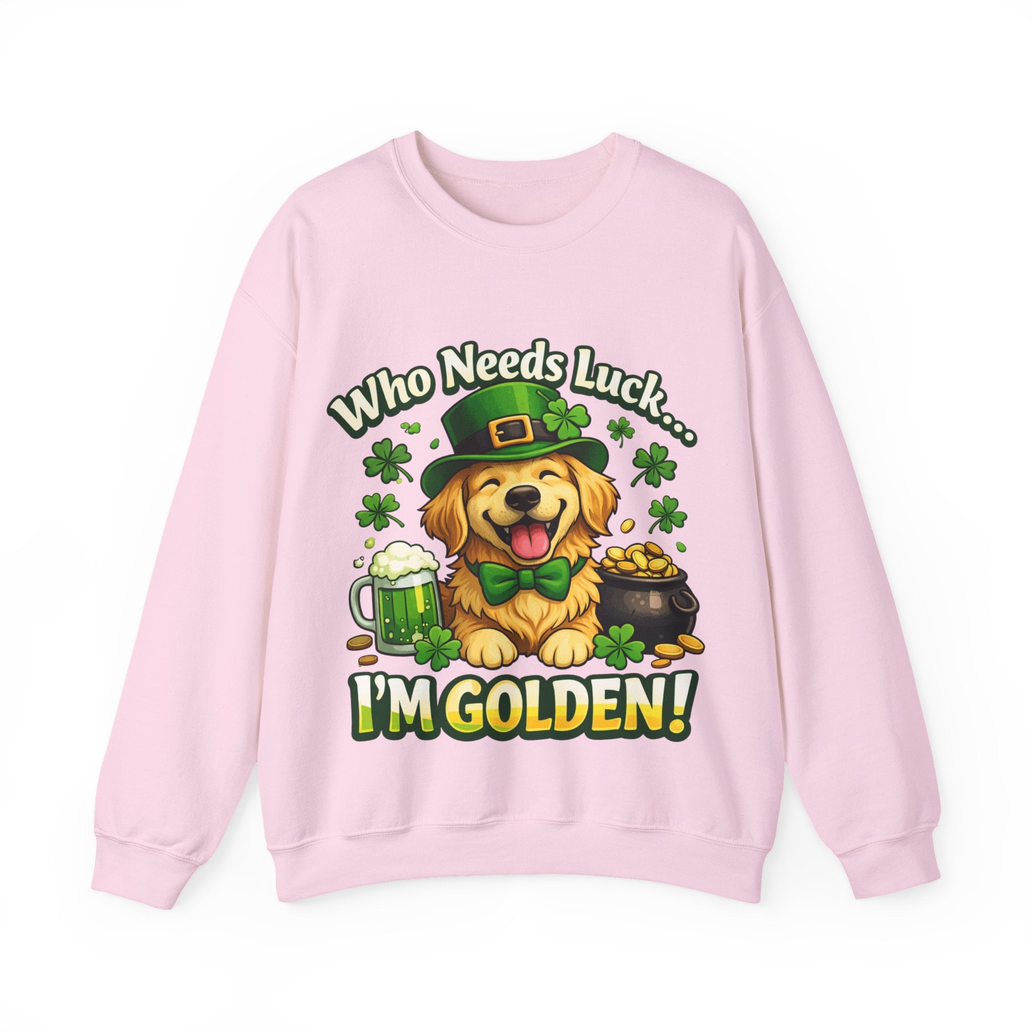 Golden Retriever - Graphic Crewneck Sweatshirt