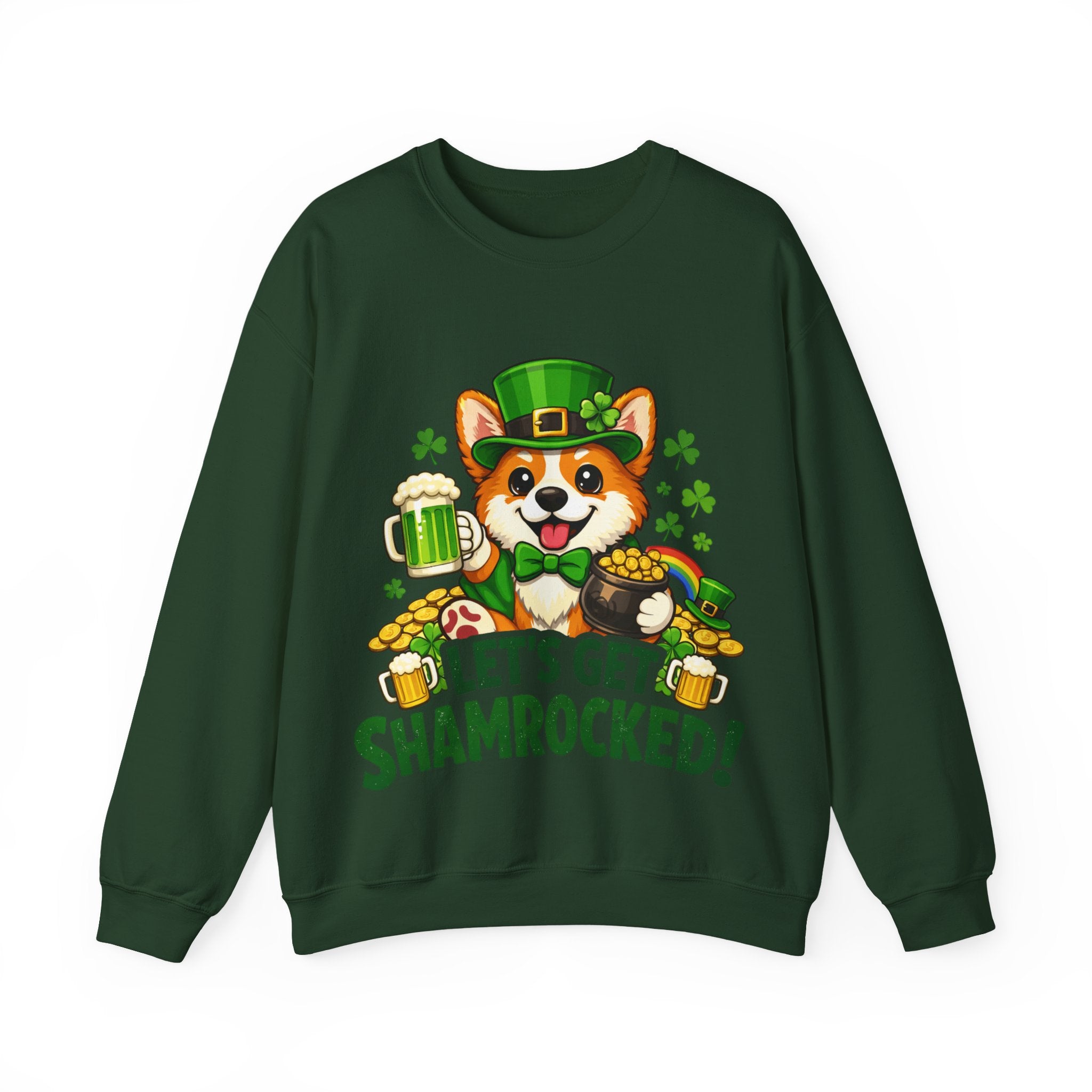 Corgi - Graphic Crewneck Sweatshirt