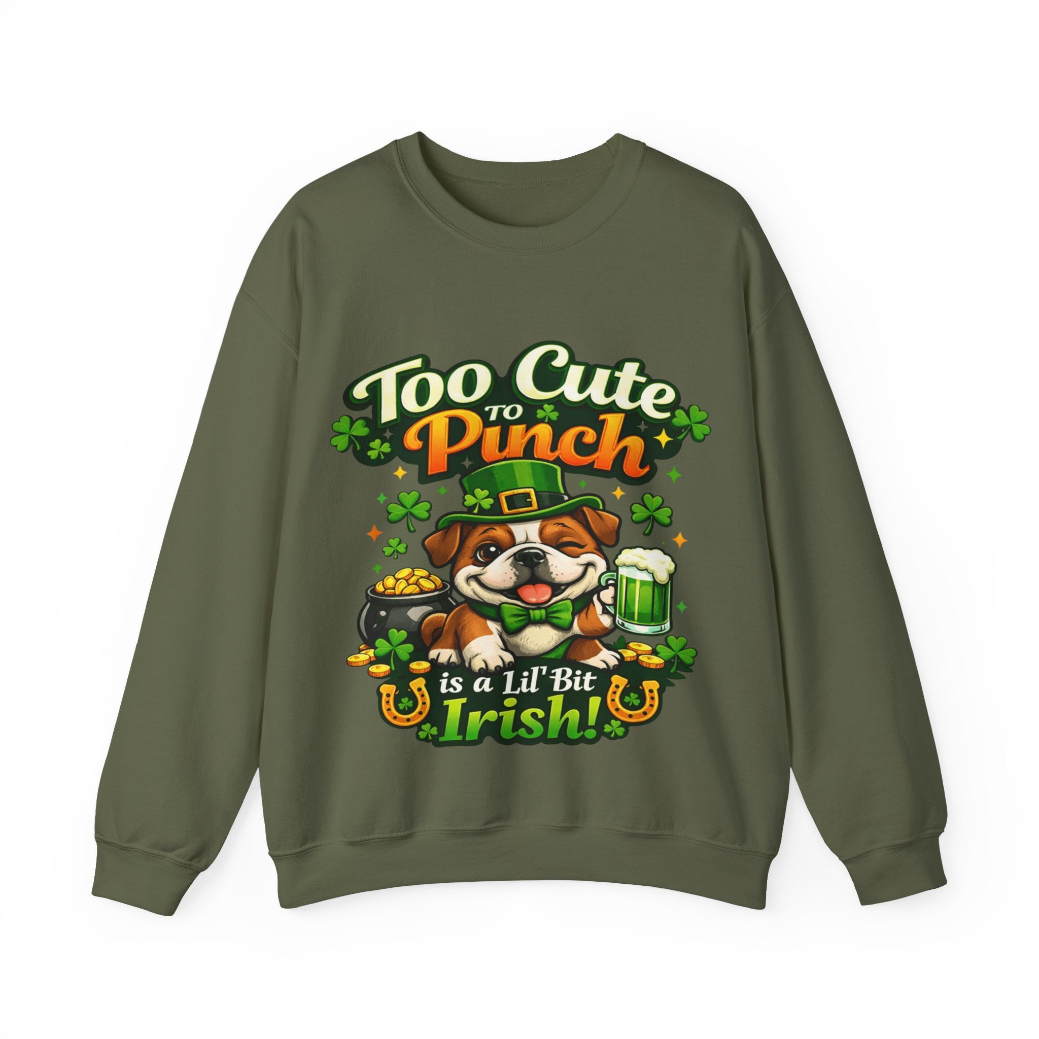 Bulldog - Graphic Crewneck Sweatshirt