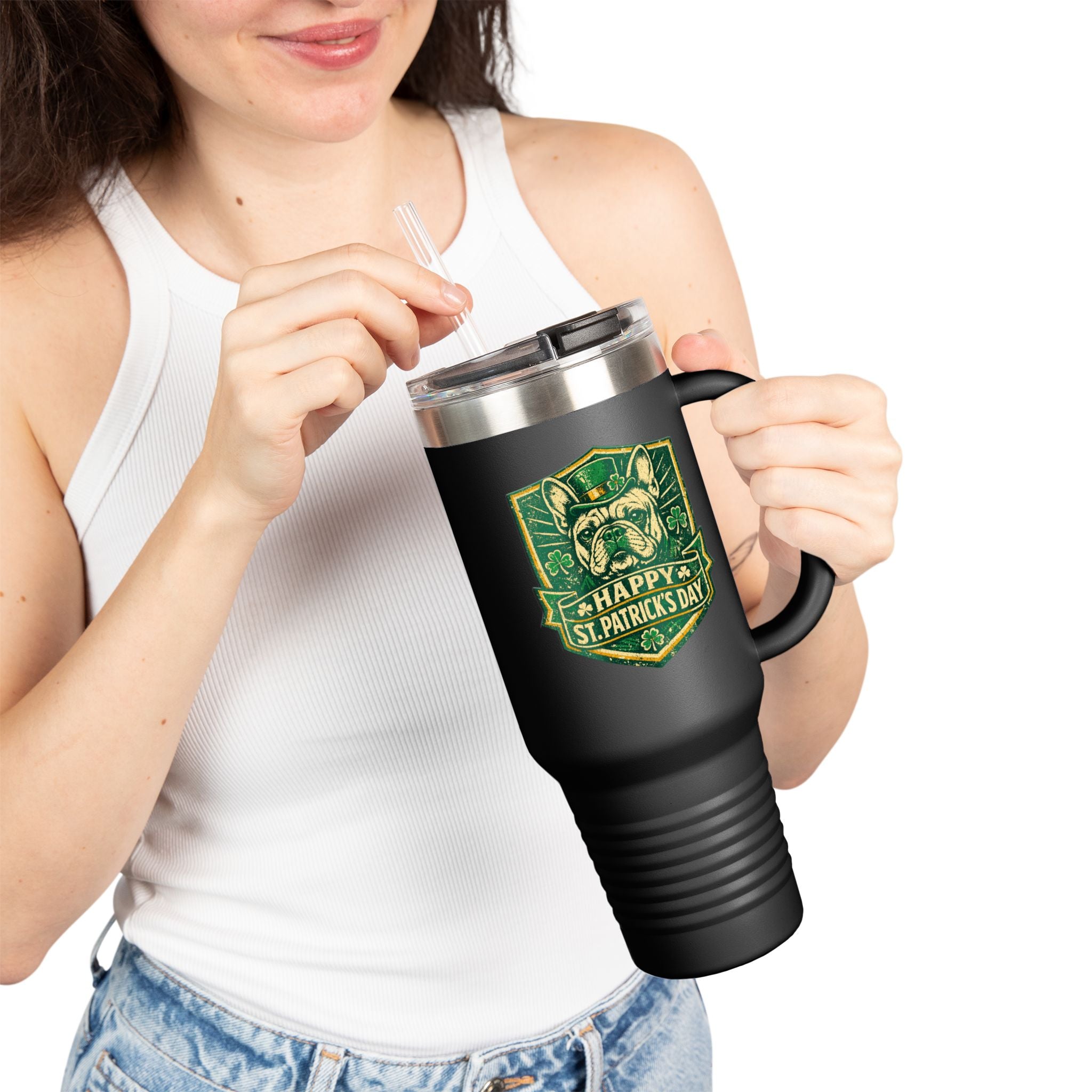 Frenchie - 40oz Tumbler