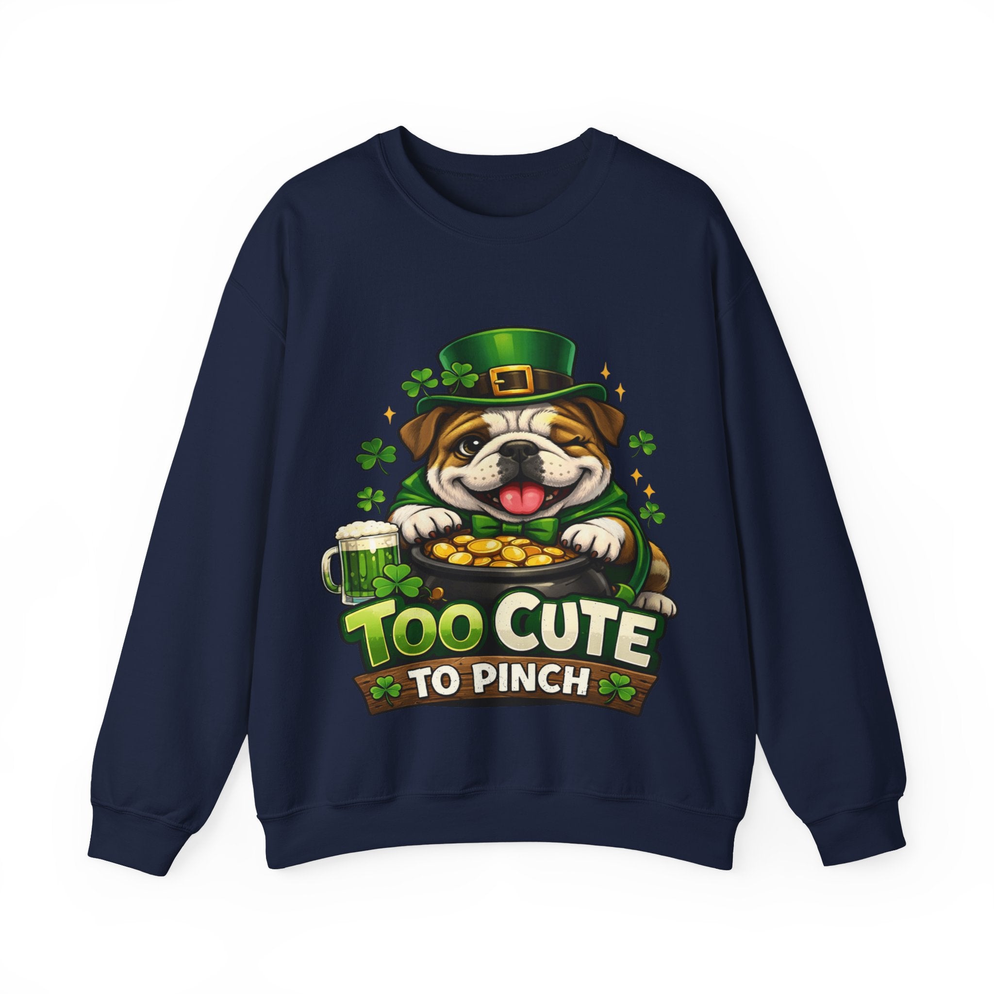 Bulldog - Graphic Crewneck Sweatshirt
