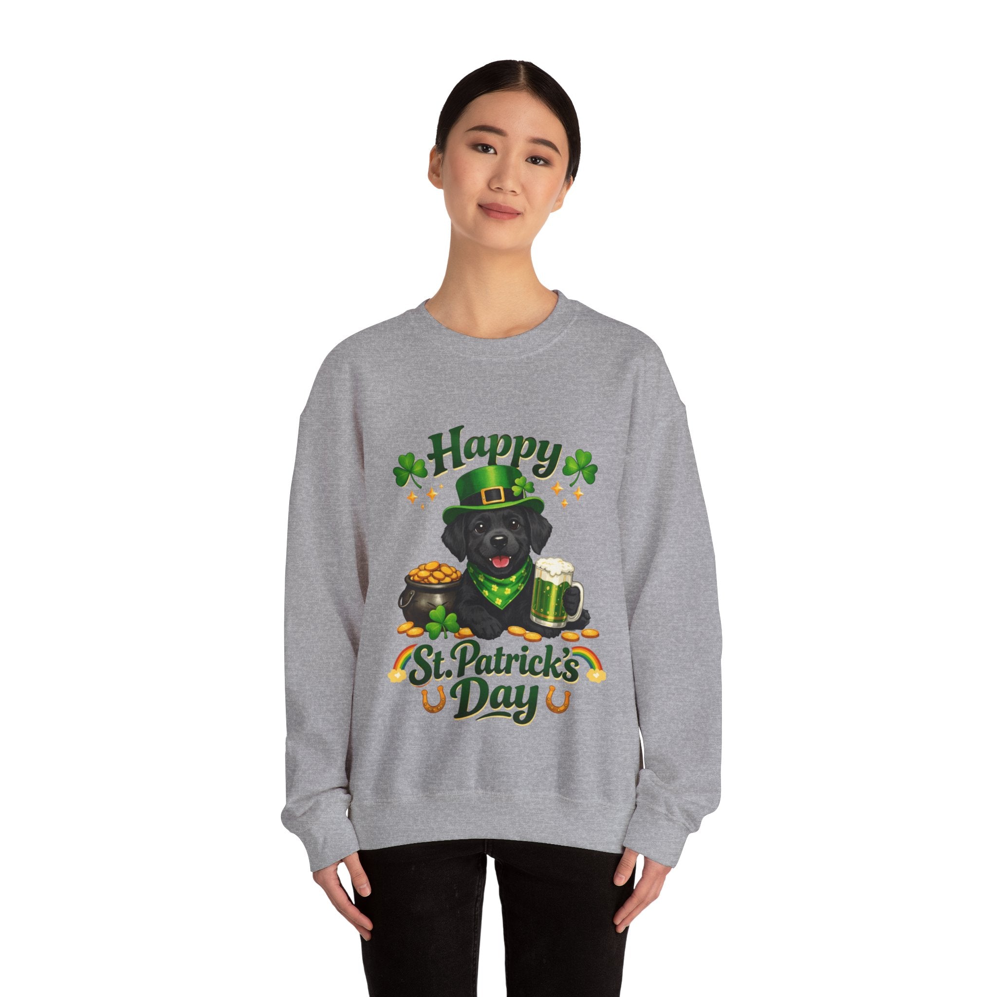 Black Labrador - Graphic Crewneck Sweatshirt