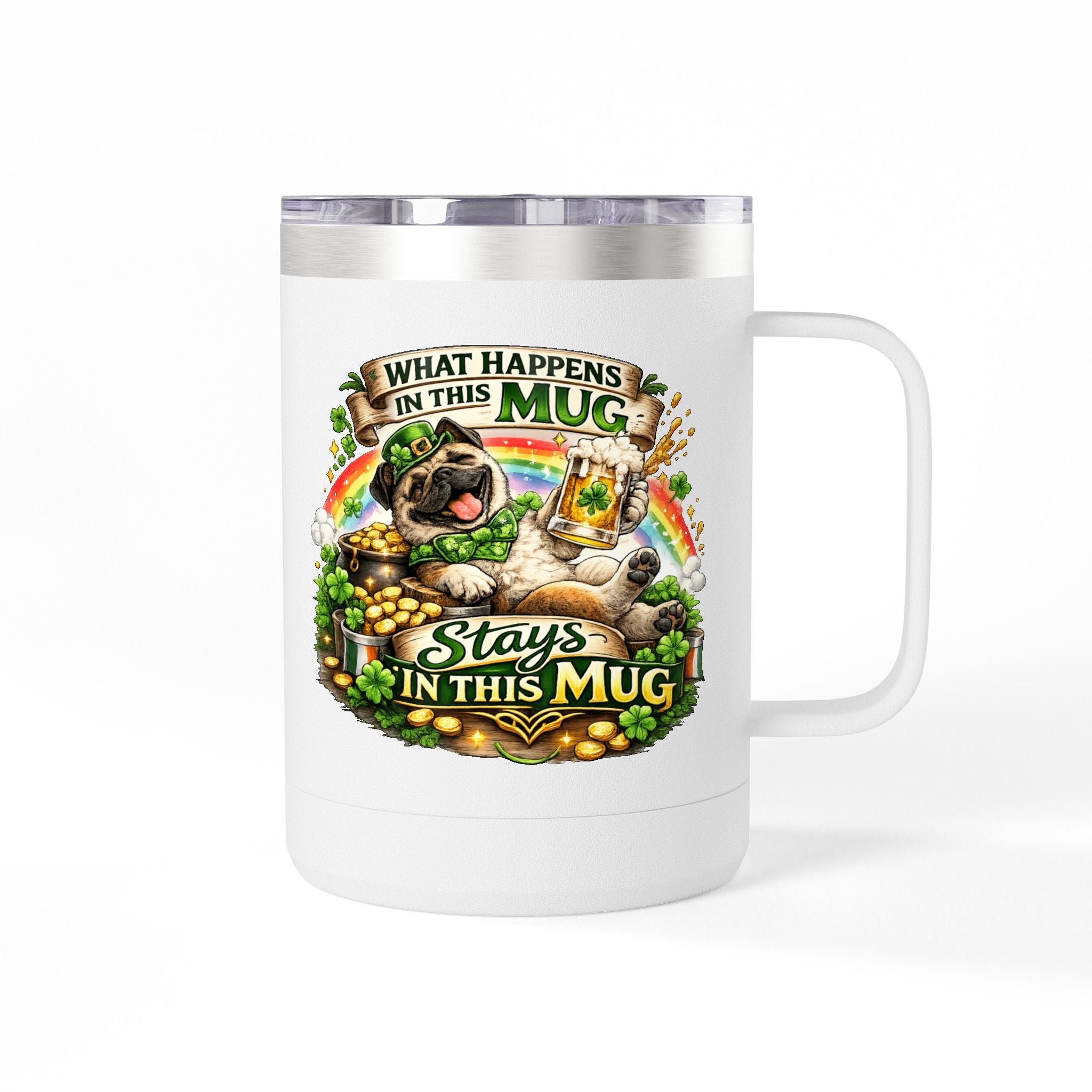 Pug - 15oz Tumbler
