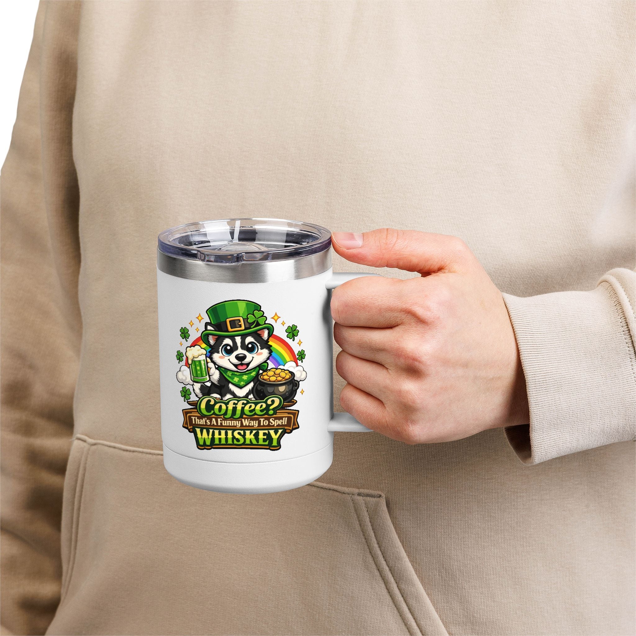 Siberian Husky - 15oz Tumbler