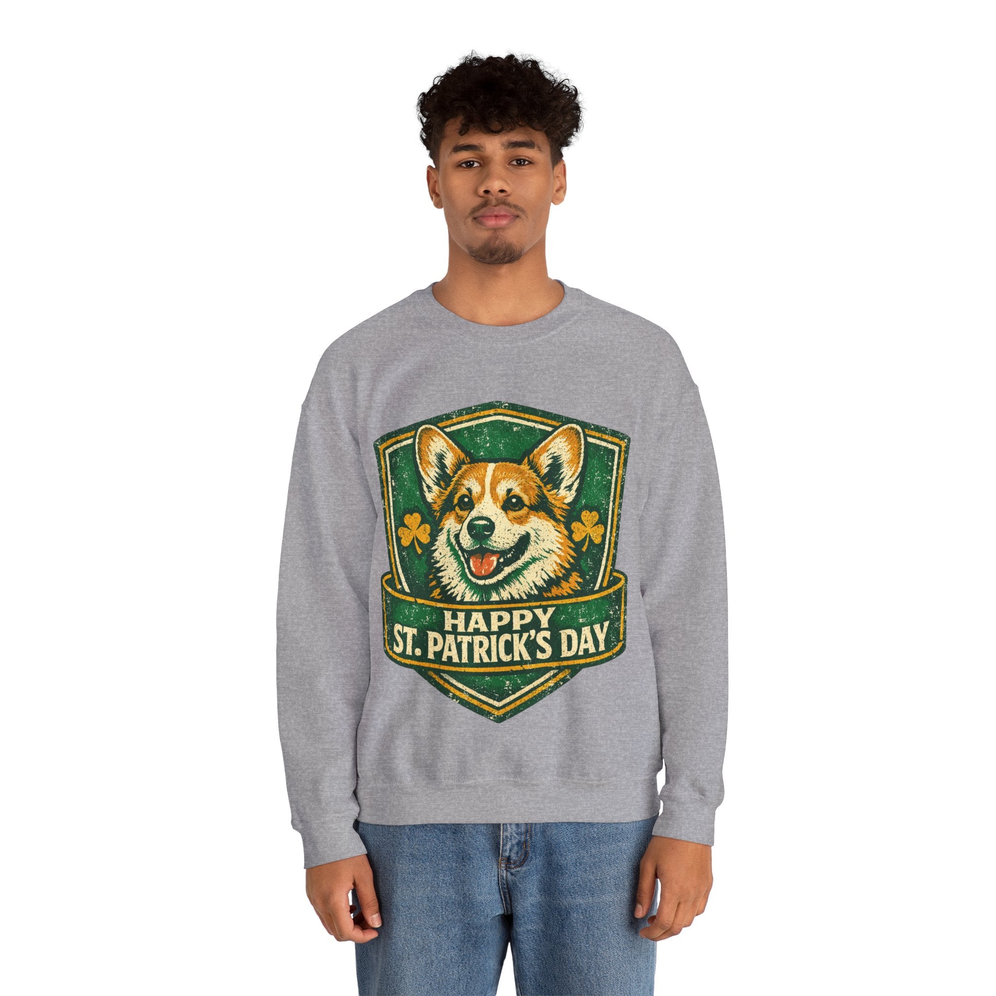 Corgi - Graphic Crewneck Sweatshirt
