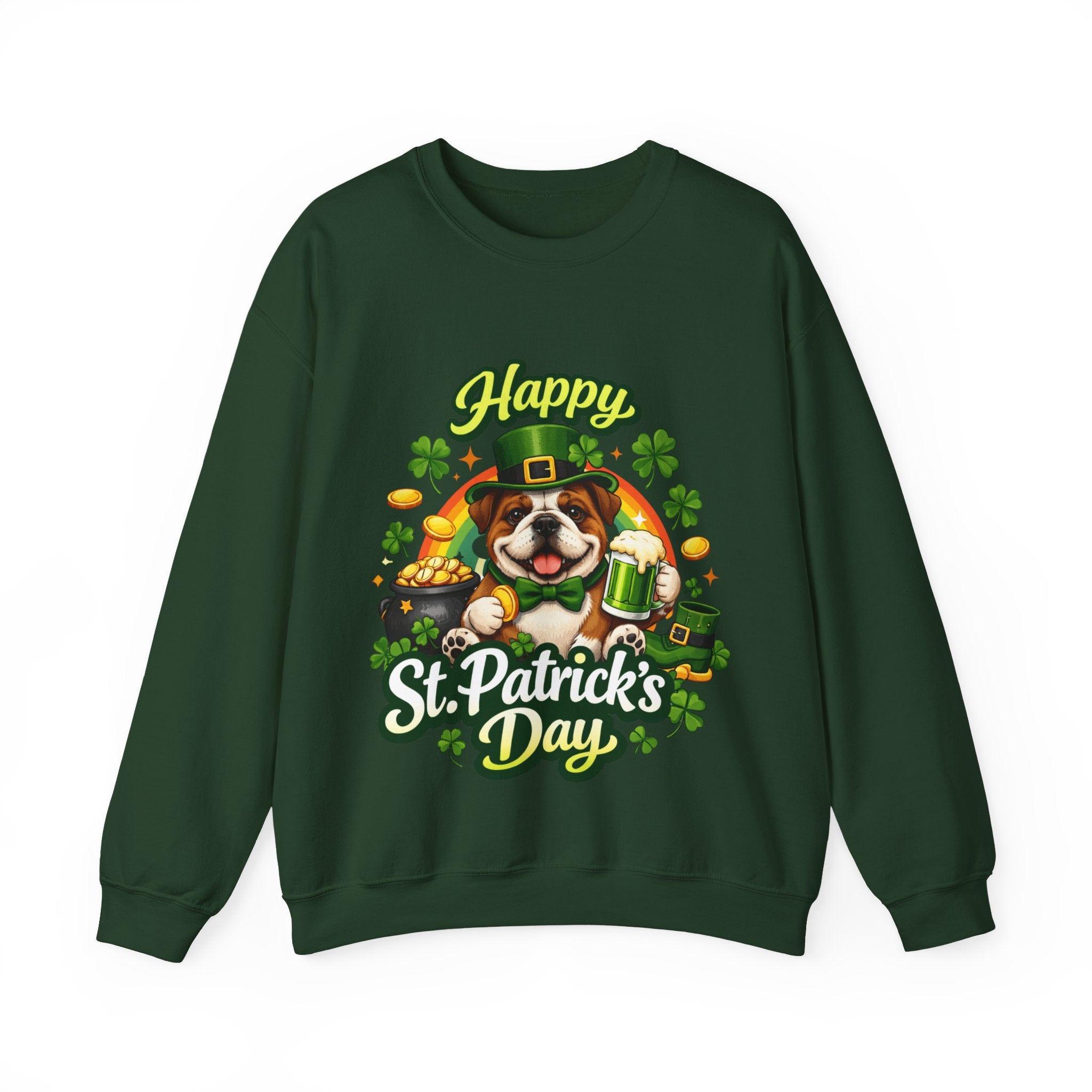 Bulldog - Graphic Crewneck Sweatshirt
