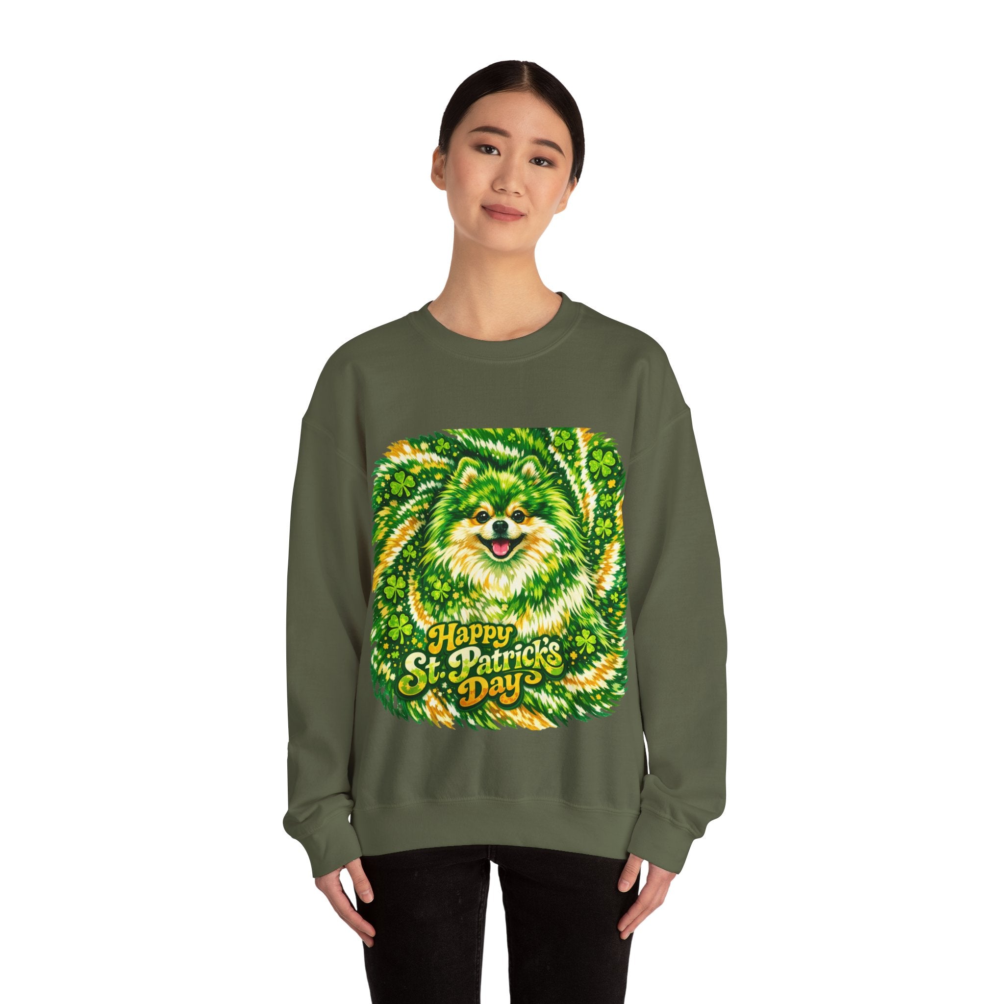Pomeranian - Graphic Crewneck Sweatshirt