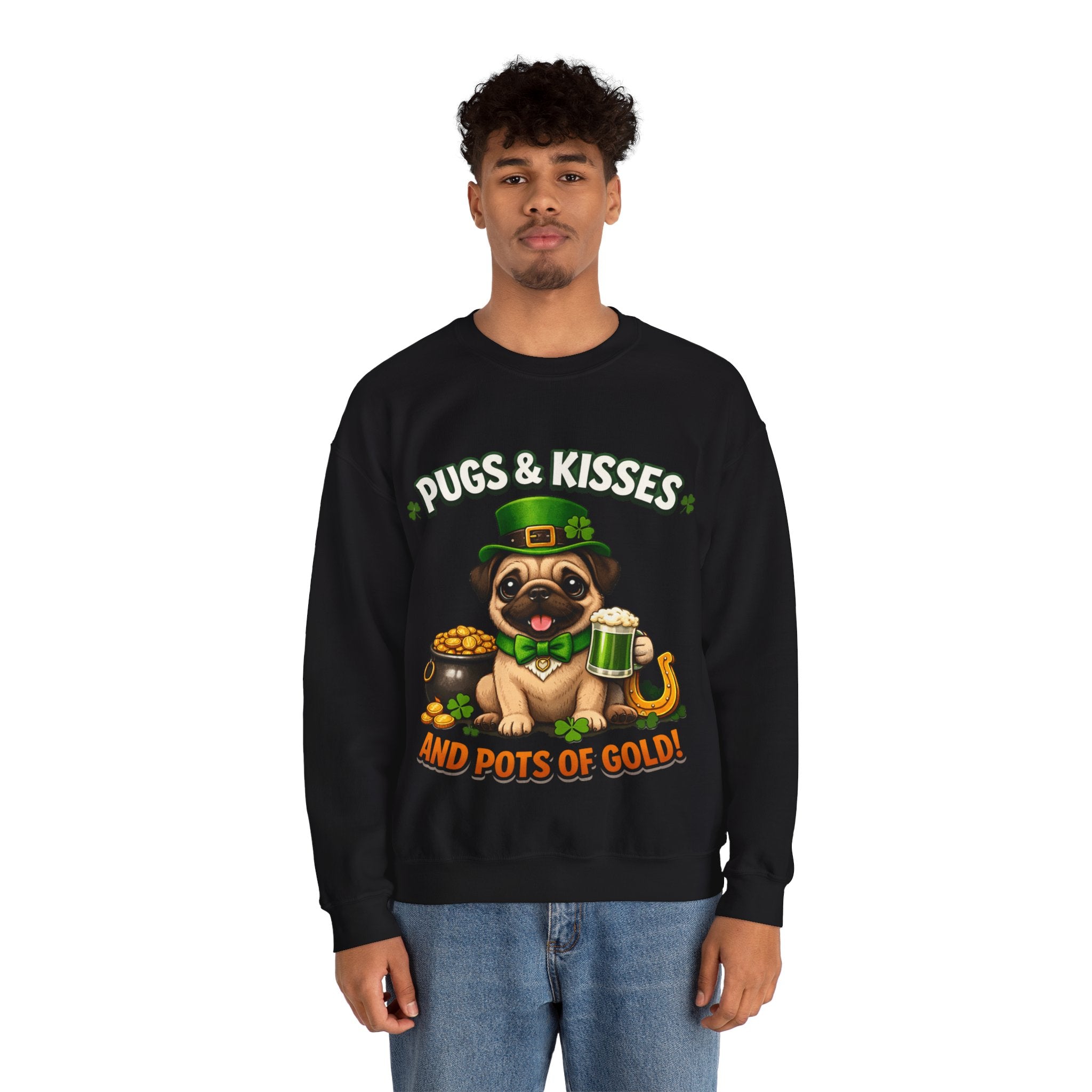 Pug - Graphic Crewneck Sweatshirt