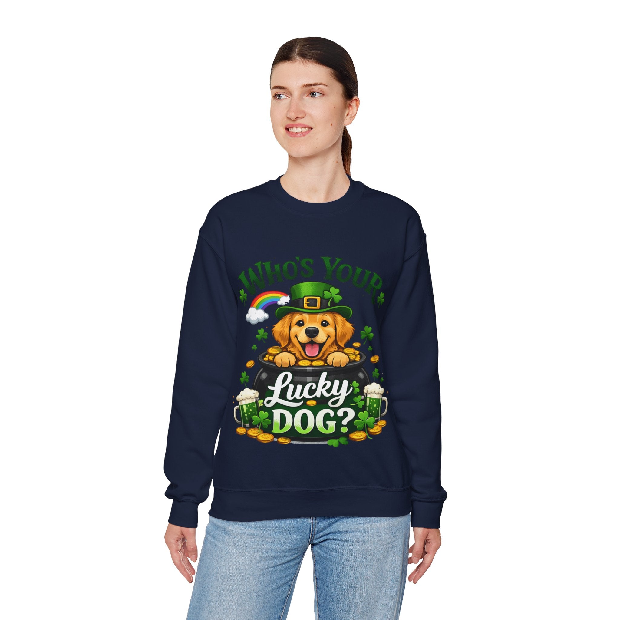 Golden Retriever - Graphic Crewneck Sweatshirt