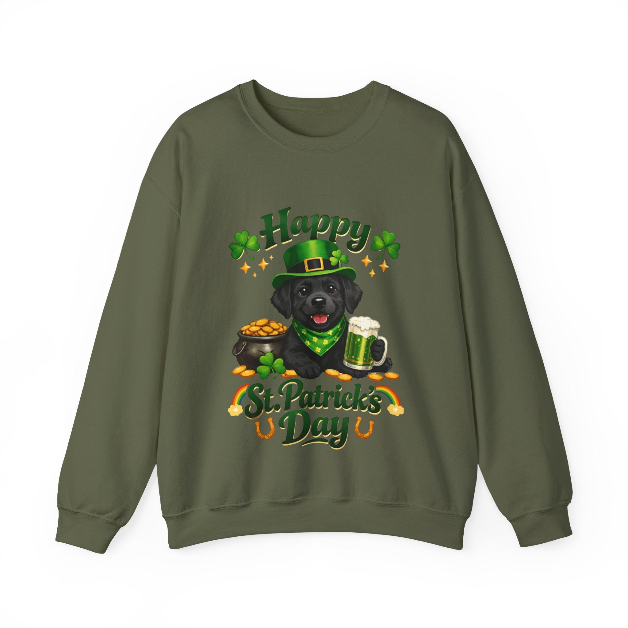 Black Labrador - Graphic Crewneck Sweatshirt