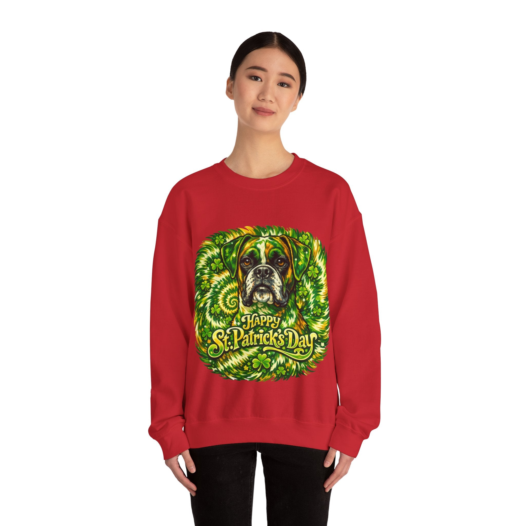 Boxer - Graphic Crewneck Sweatshirt