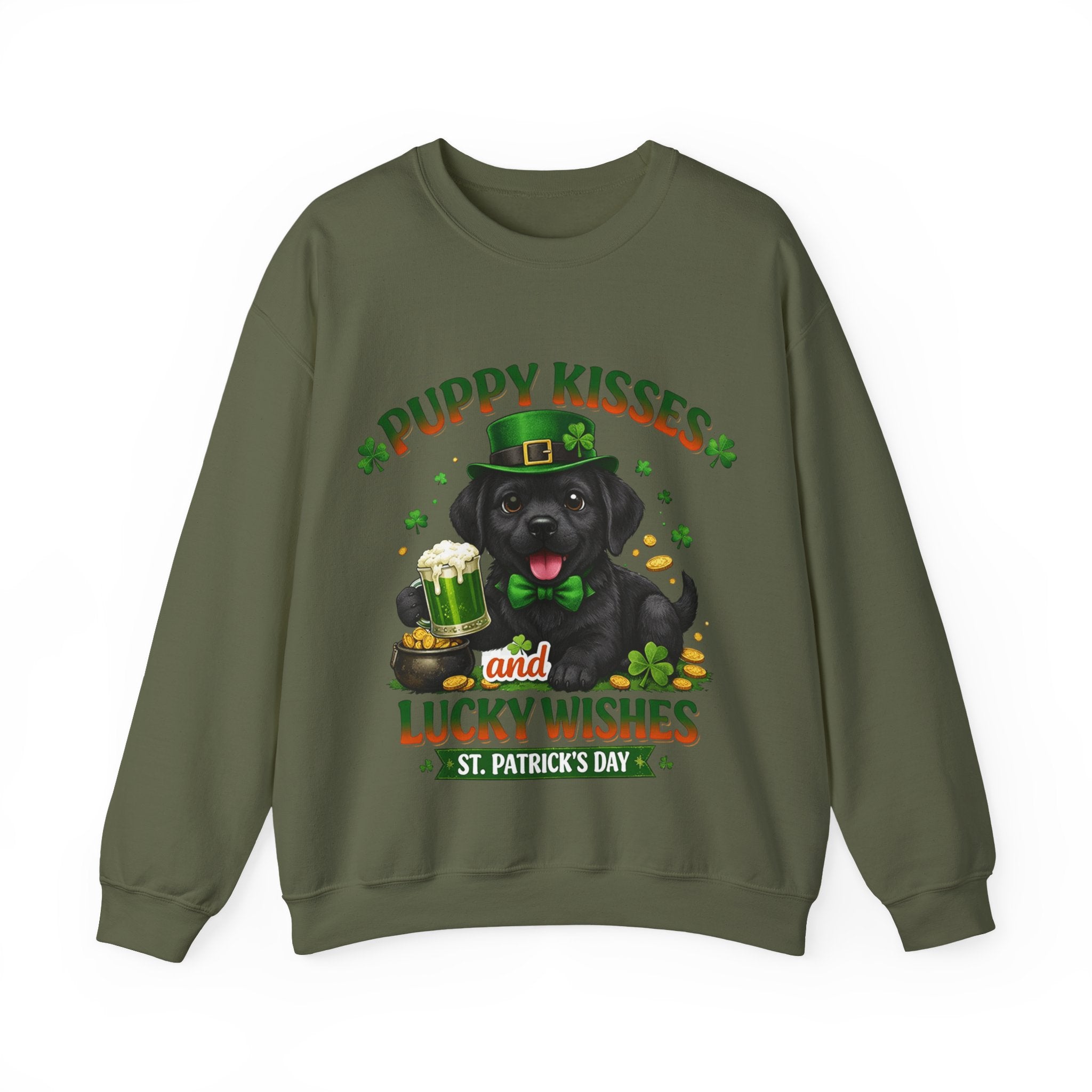 Black Labrador - Graphic Crewneck Sweatshirt