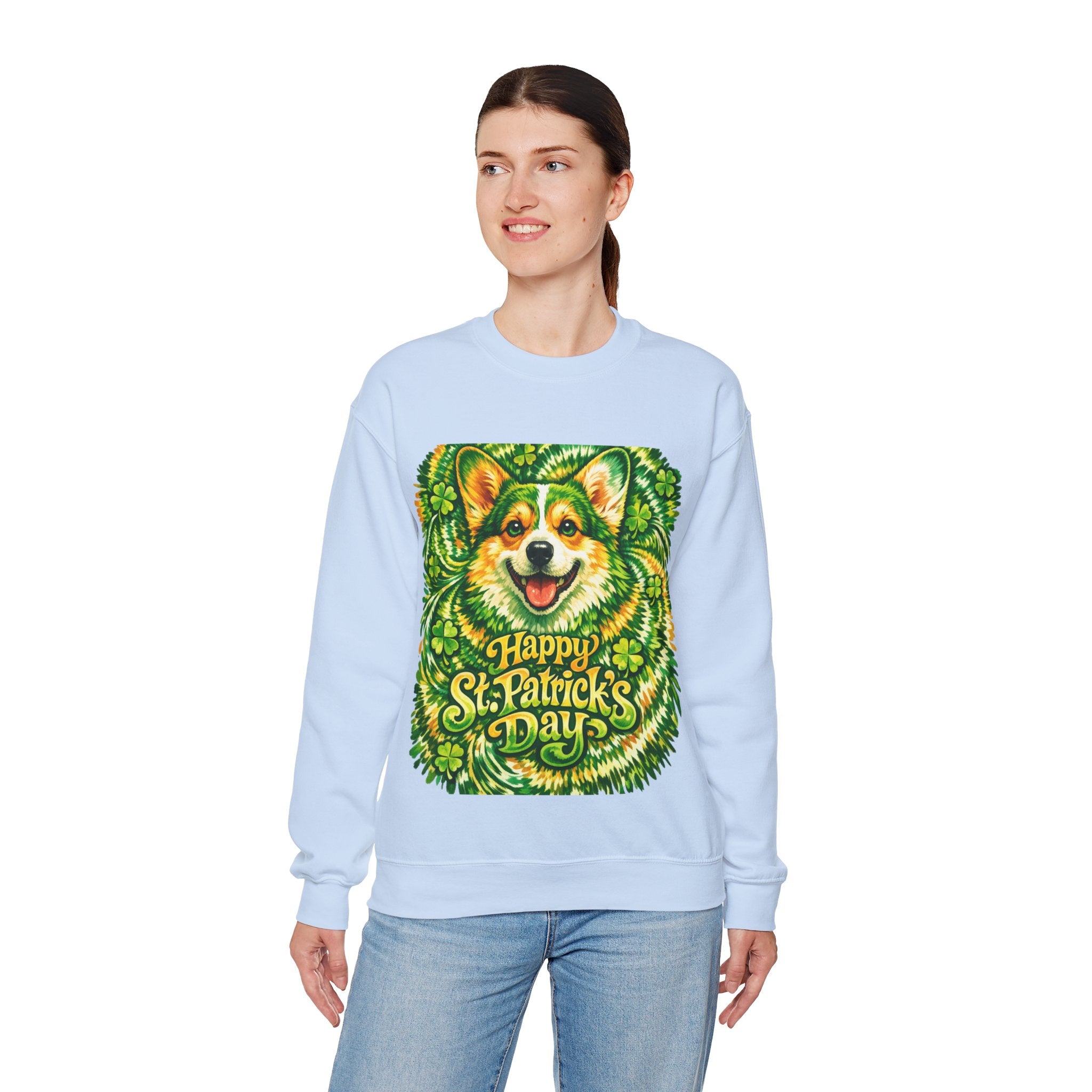 Corgi - Graphic Crewneck Sweatshirt
