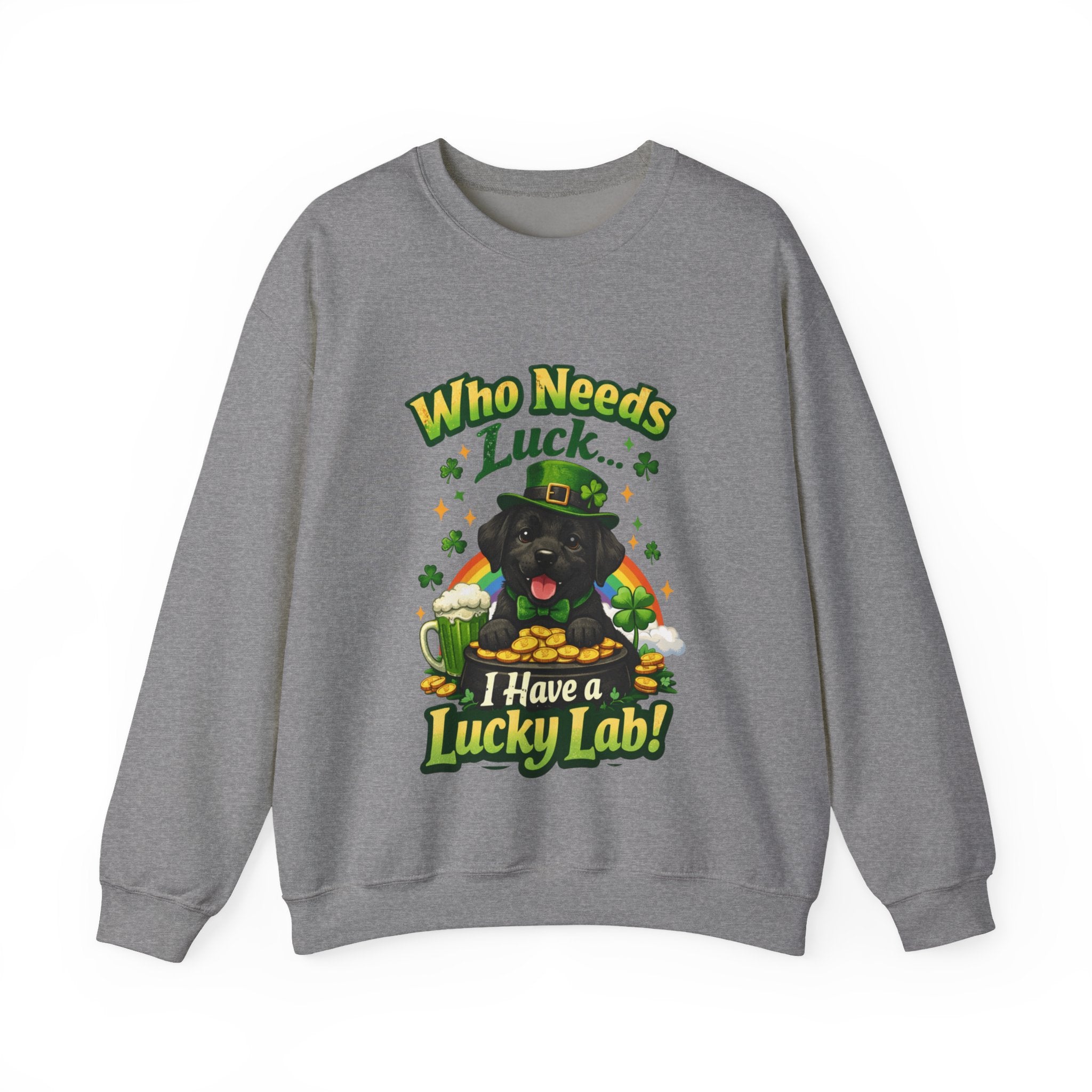 Black Labrador - Graphic Crewneck Sweatshirt