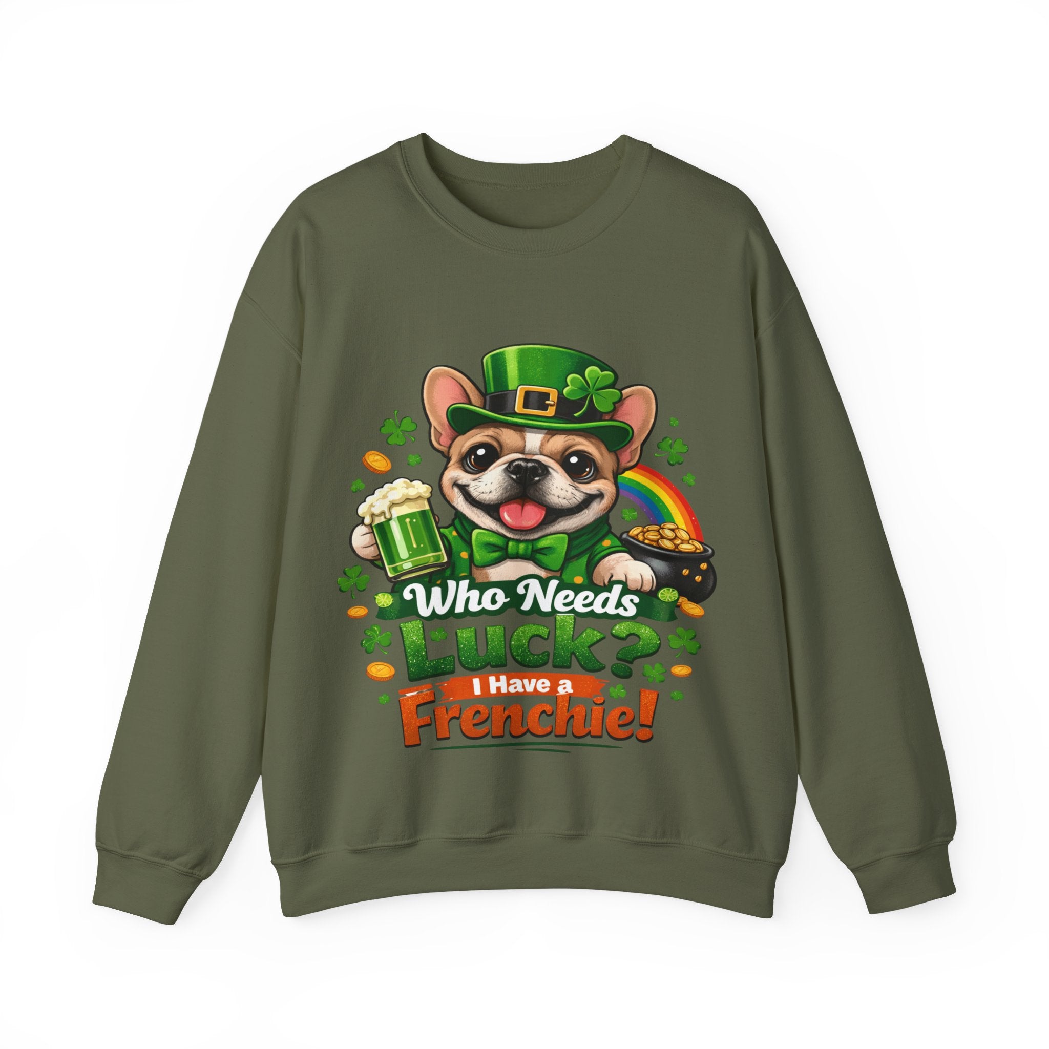 Frenchie - Graphic Crewneck Sweatshirt