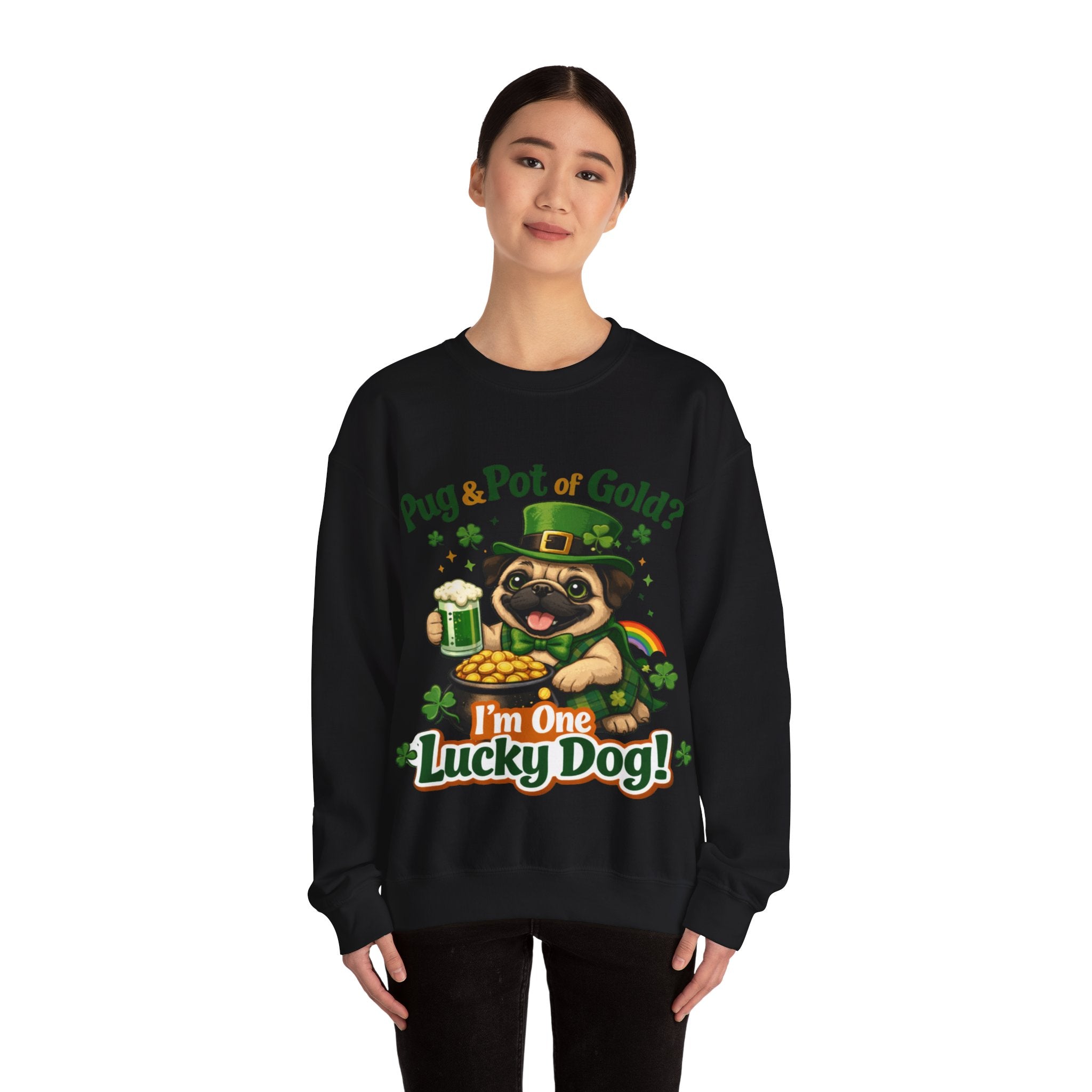 Pug - Graphic Crewneck Sweatshirt