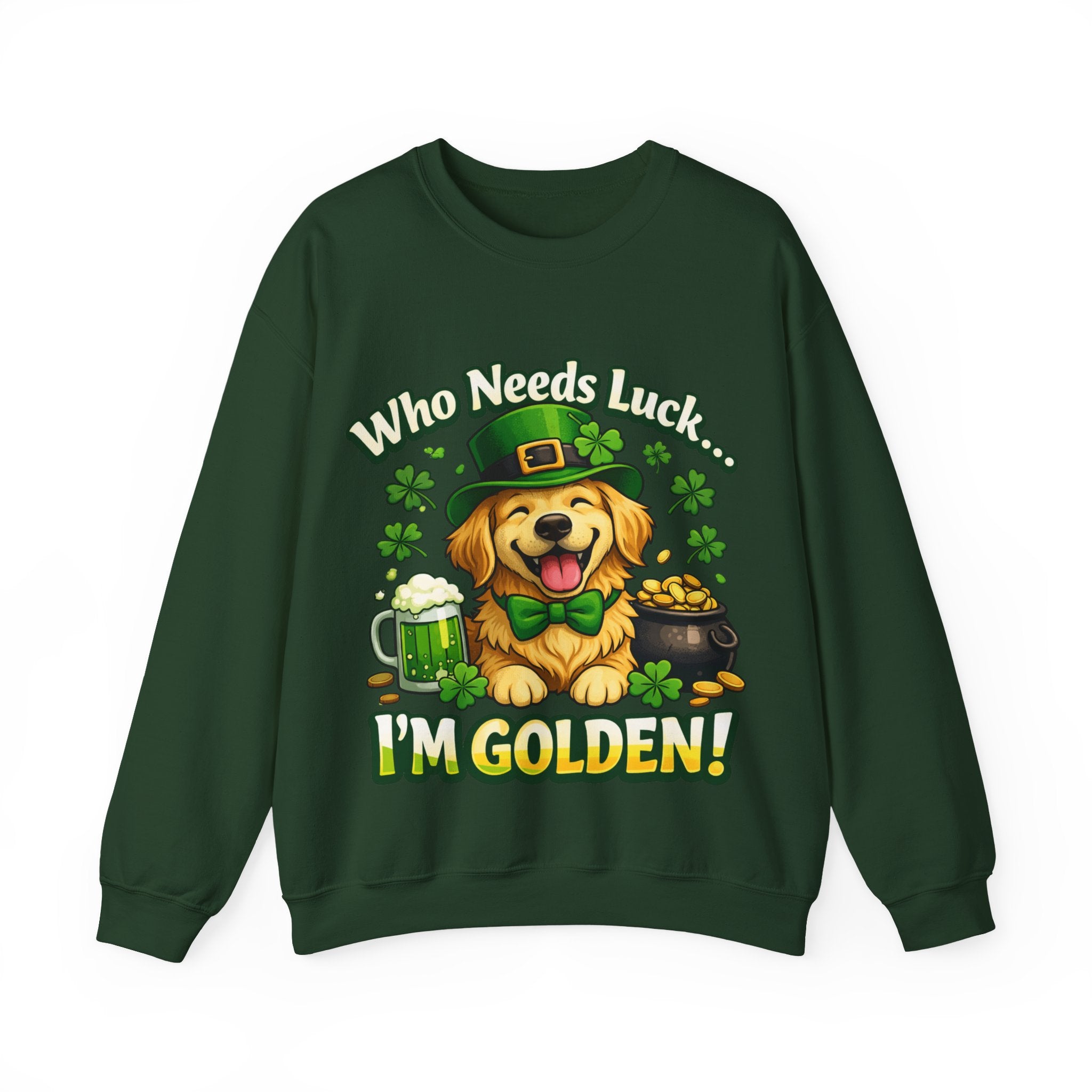 Golden Retriever - Graphic Crewneck Sweatshirt
