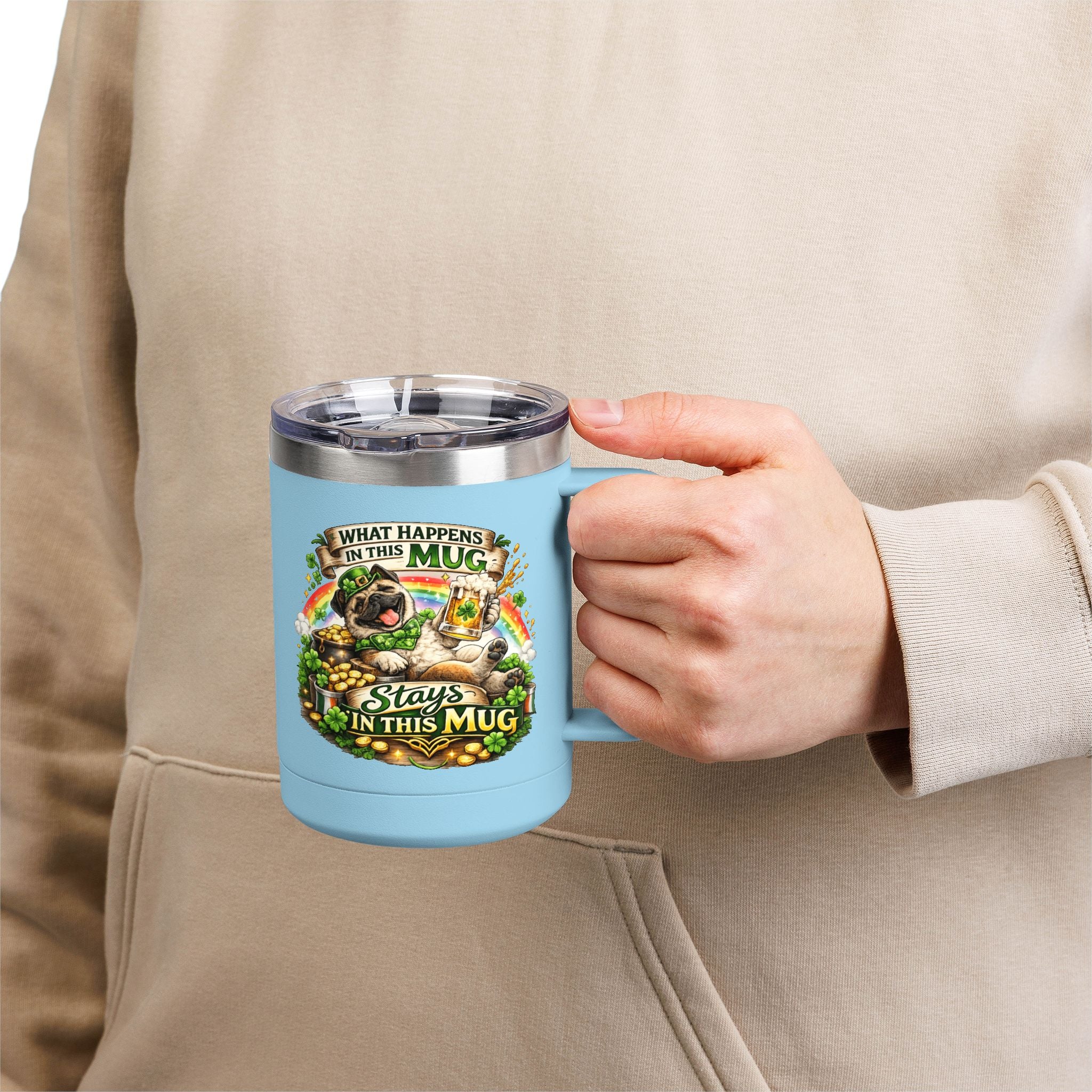 Pug - 15oz Tumbler