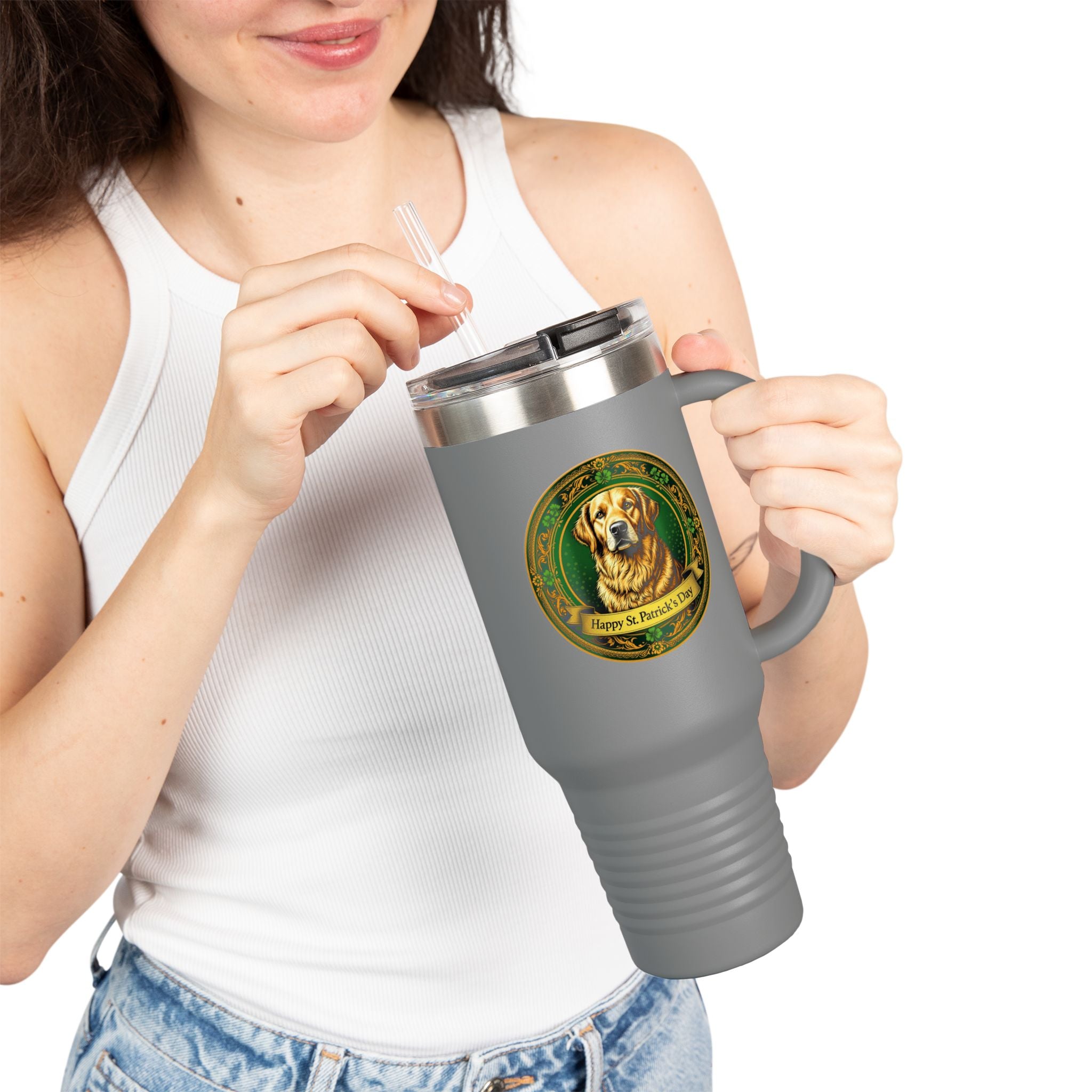 Golden Retriever - 40oz Tumbler