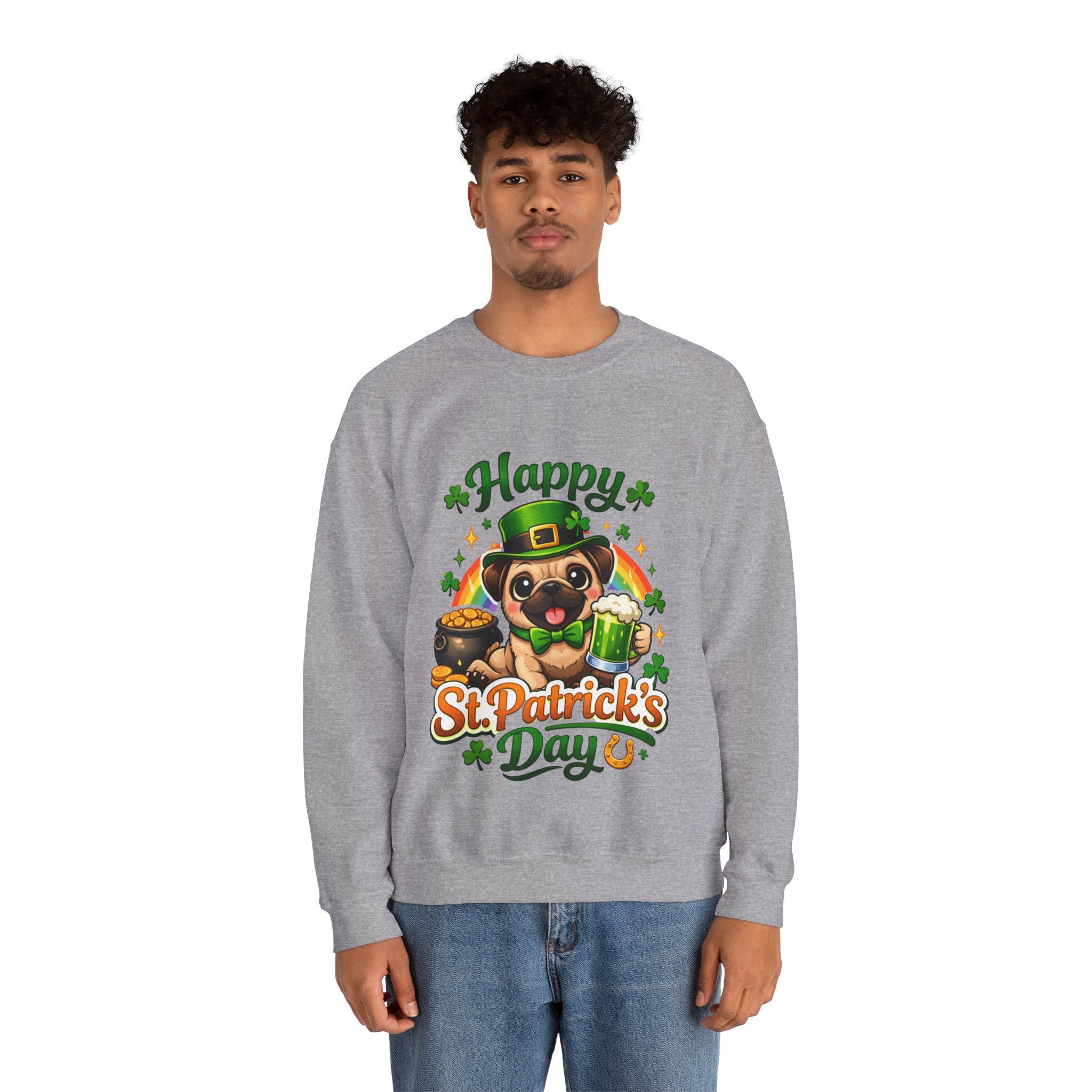 Pug - Graphic Crewneck Sweatshirt