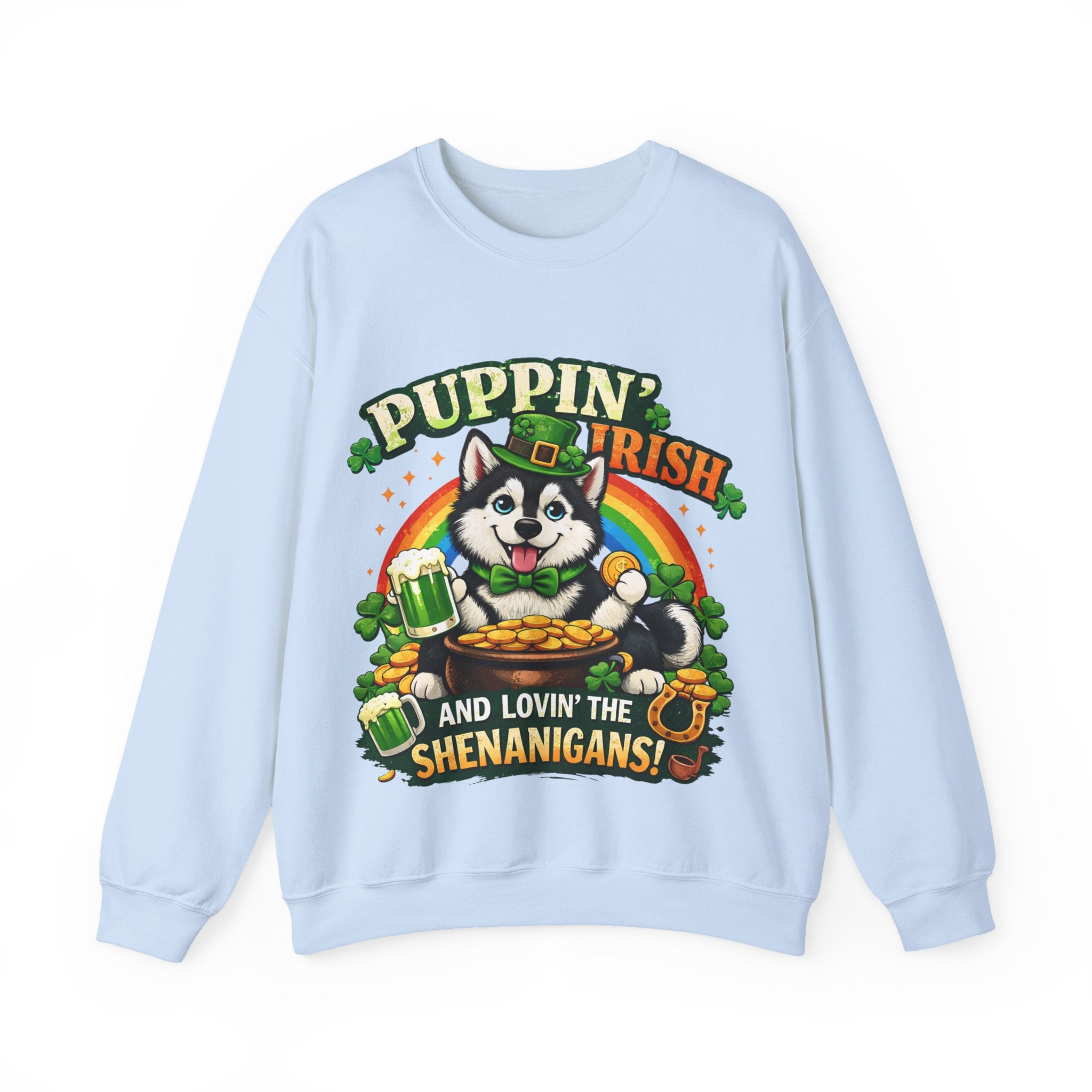 Siberian Husky - Graphic Crewneck Sweatshirt