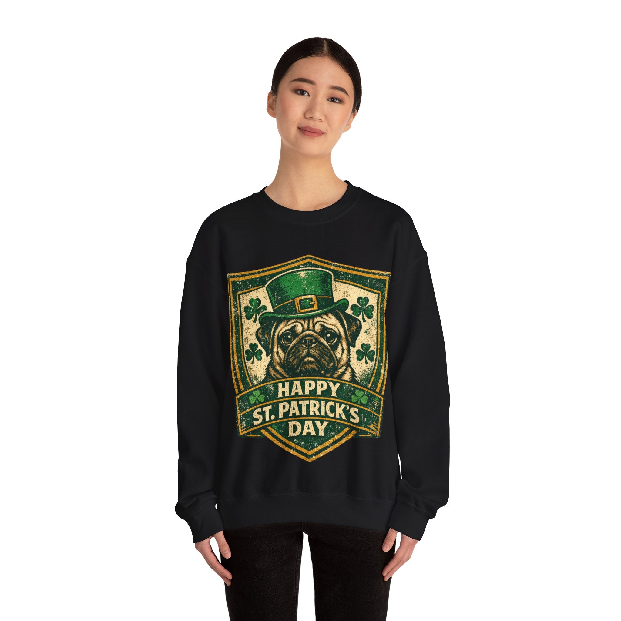 Pug - Graphic Crewneck Sweatshirt