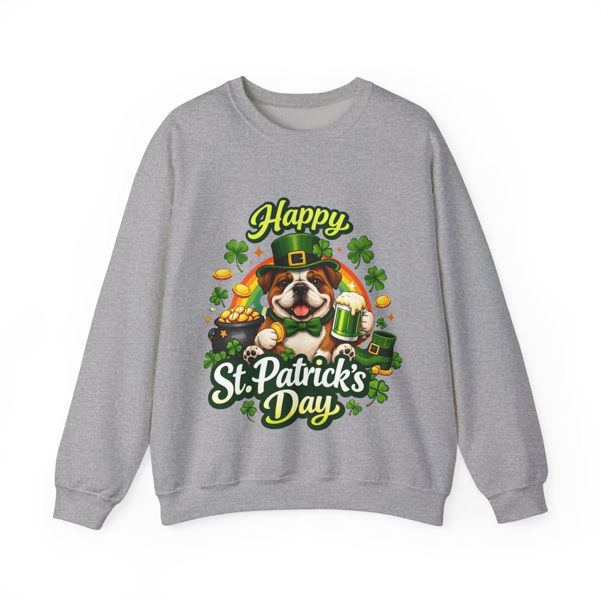 Bulldog - Graphic Crewneck Sweatshirt