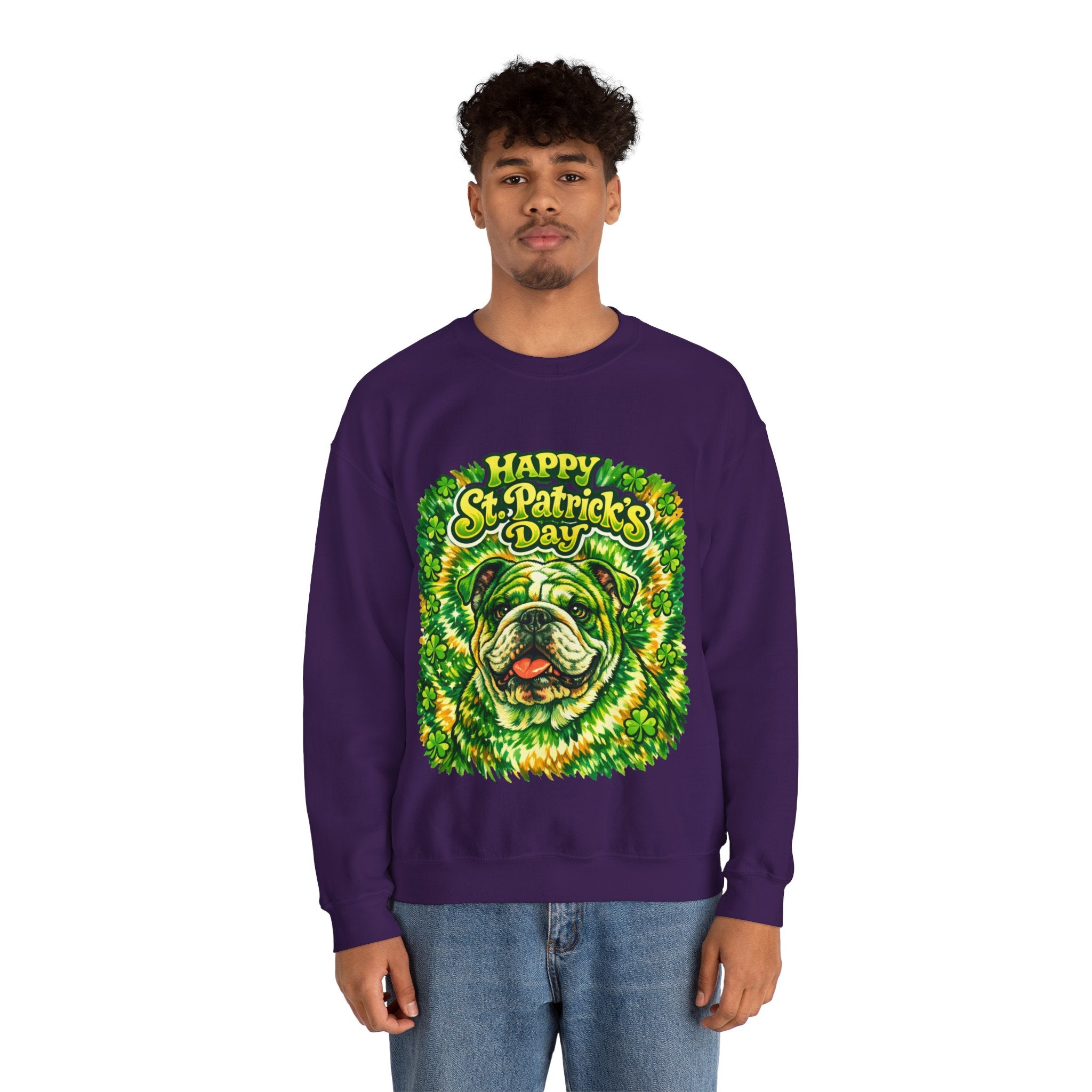 Bulldog - Graphic Crewneck Sweatshirt
