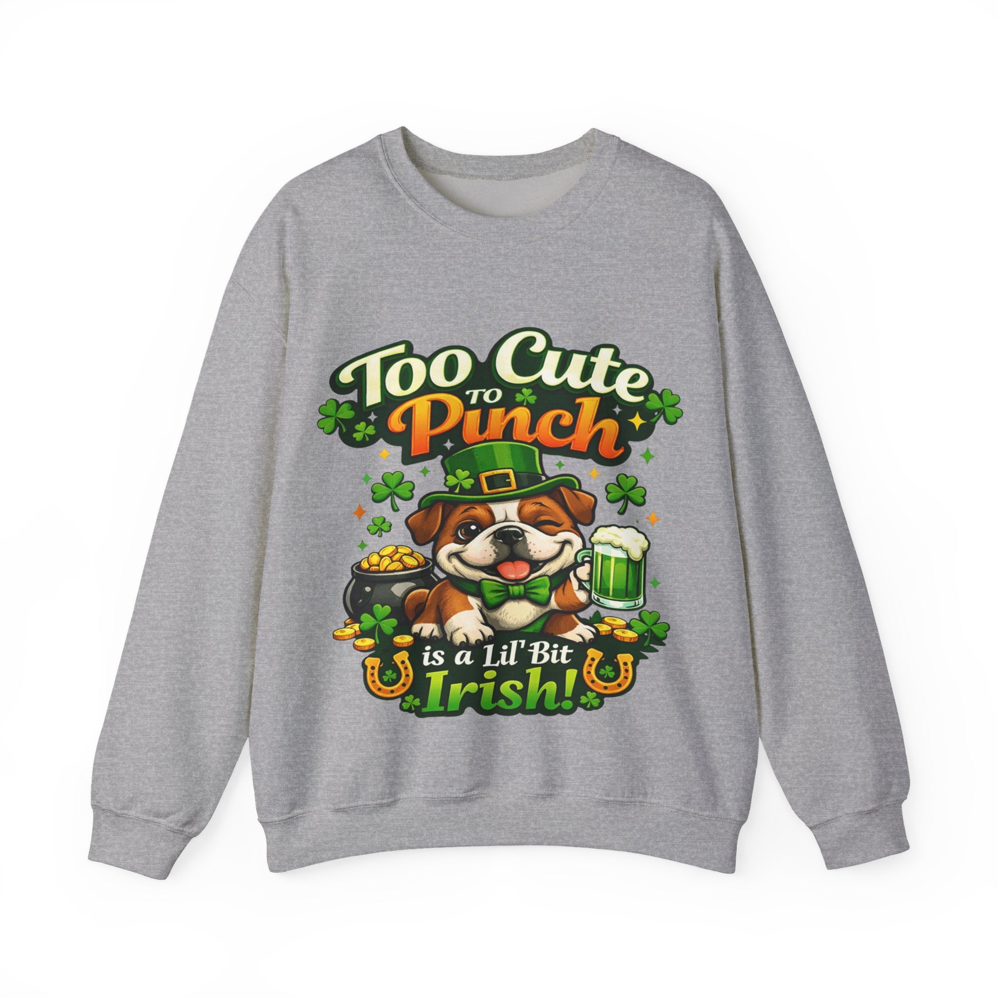 Bulldog - Graphic Crewneck Sweatshirt