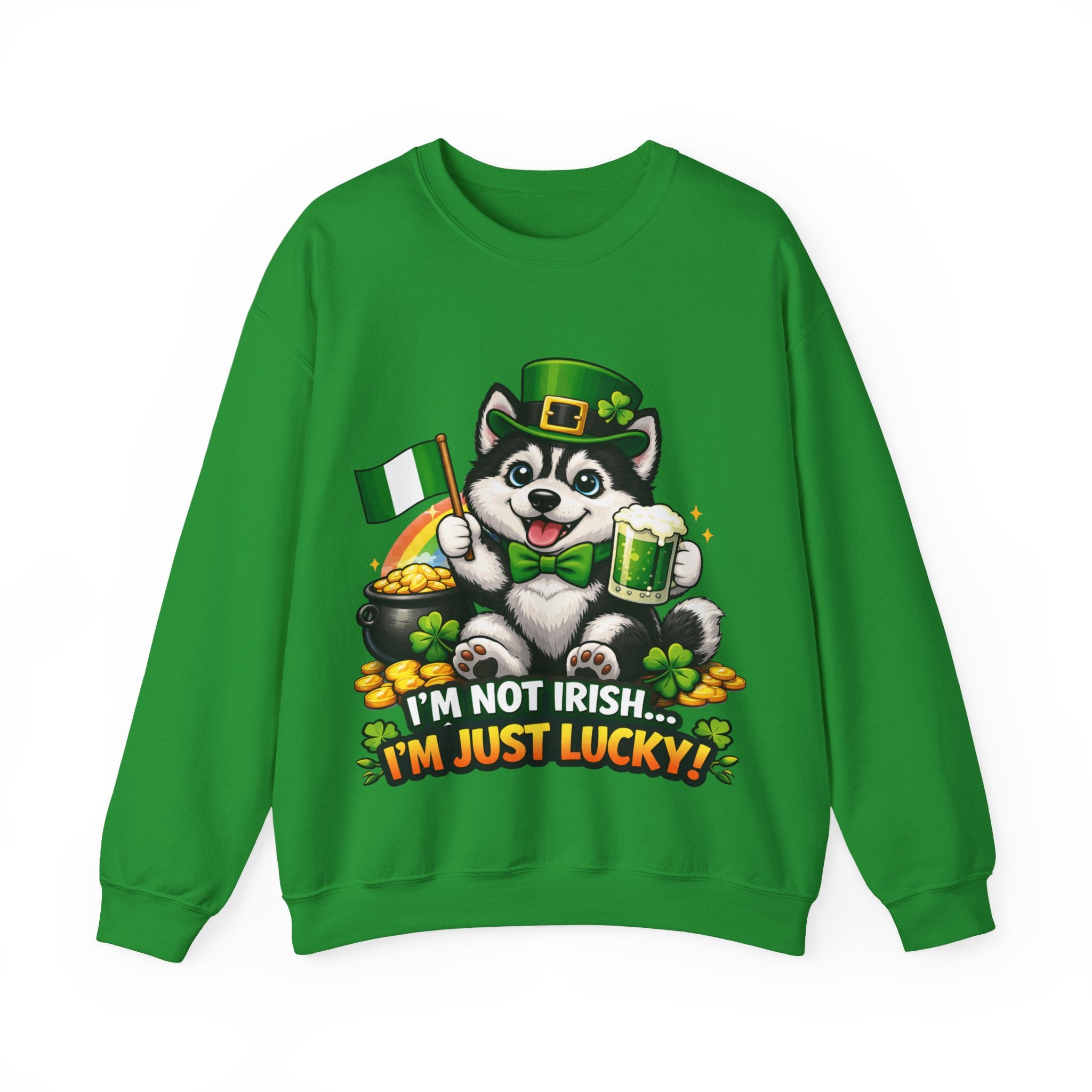 Siberian Husky - Graphic Crewneck Sweatshirt