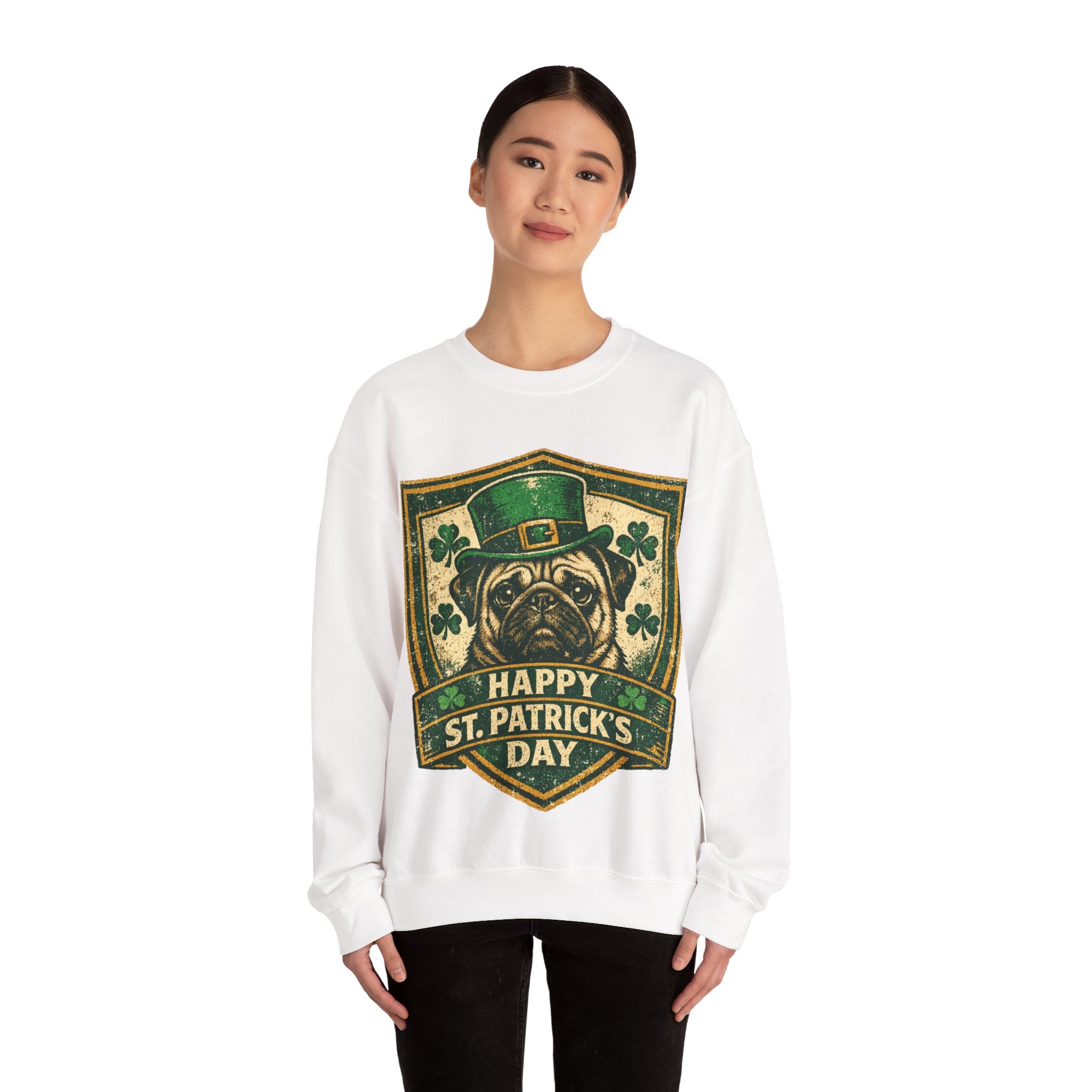 Pug - Graphic Crewneck Sweatshirt