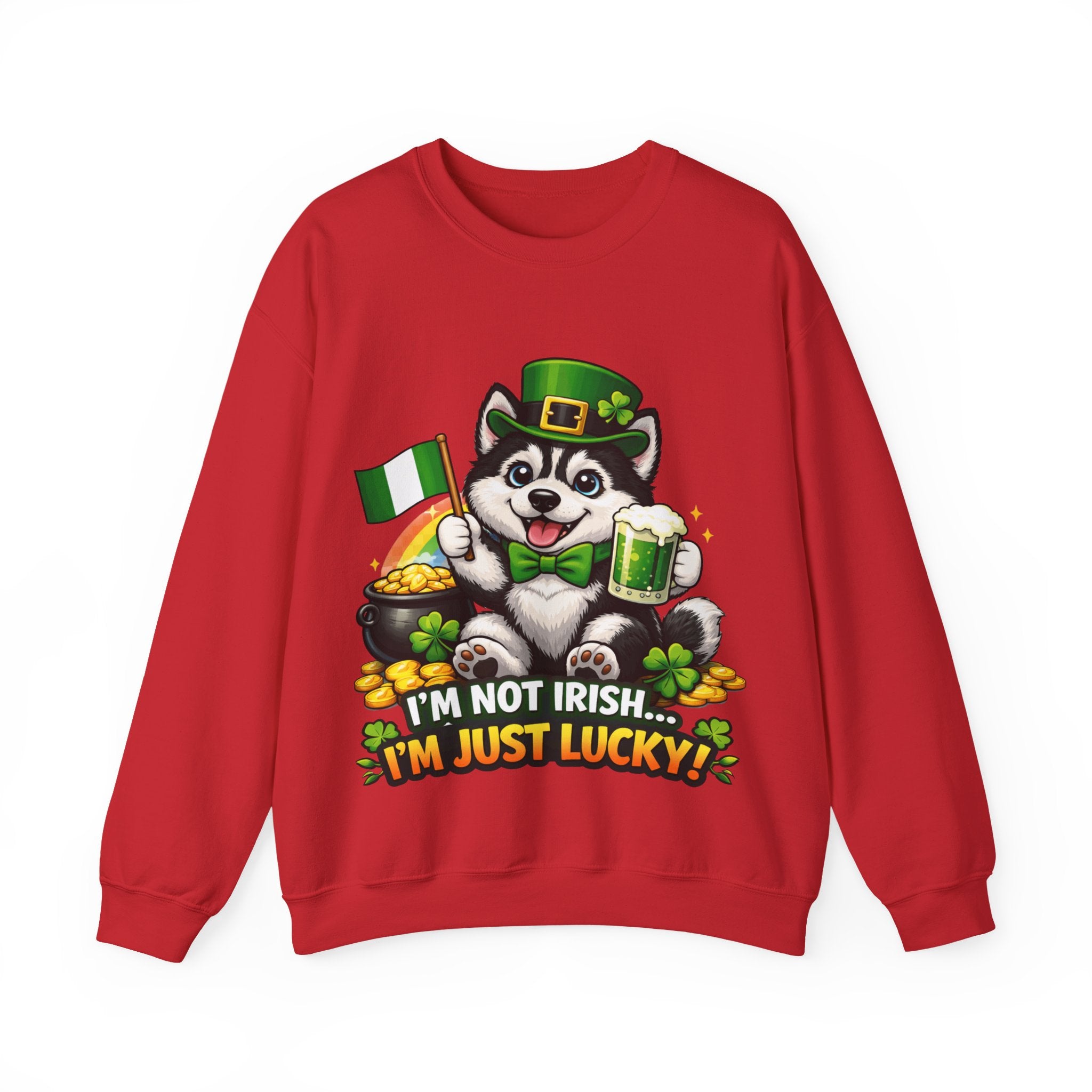 Siberian Husky - Graphic Crewneck Sweatshirt