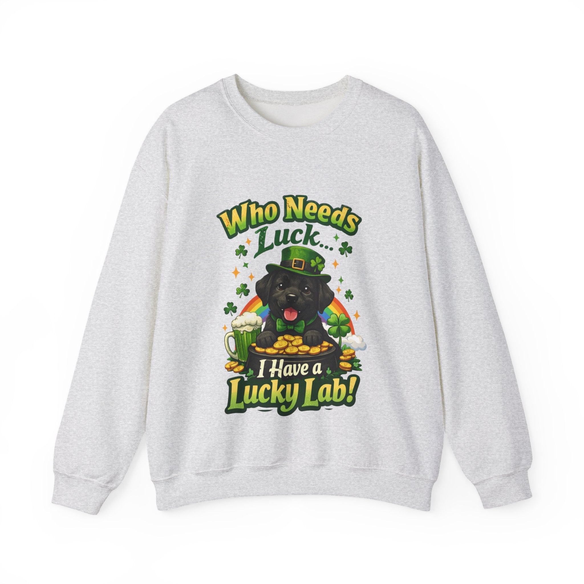 Black Labrador - Graphic Crewneck Sweatshirt