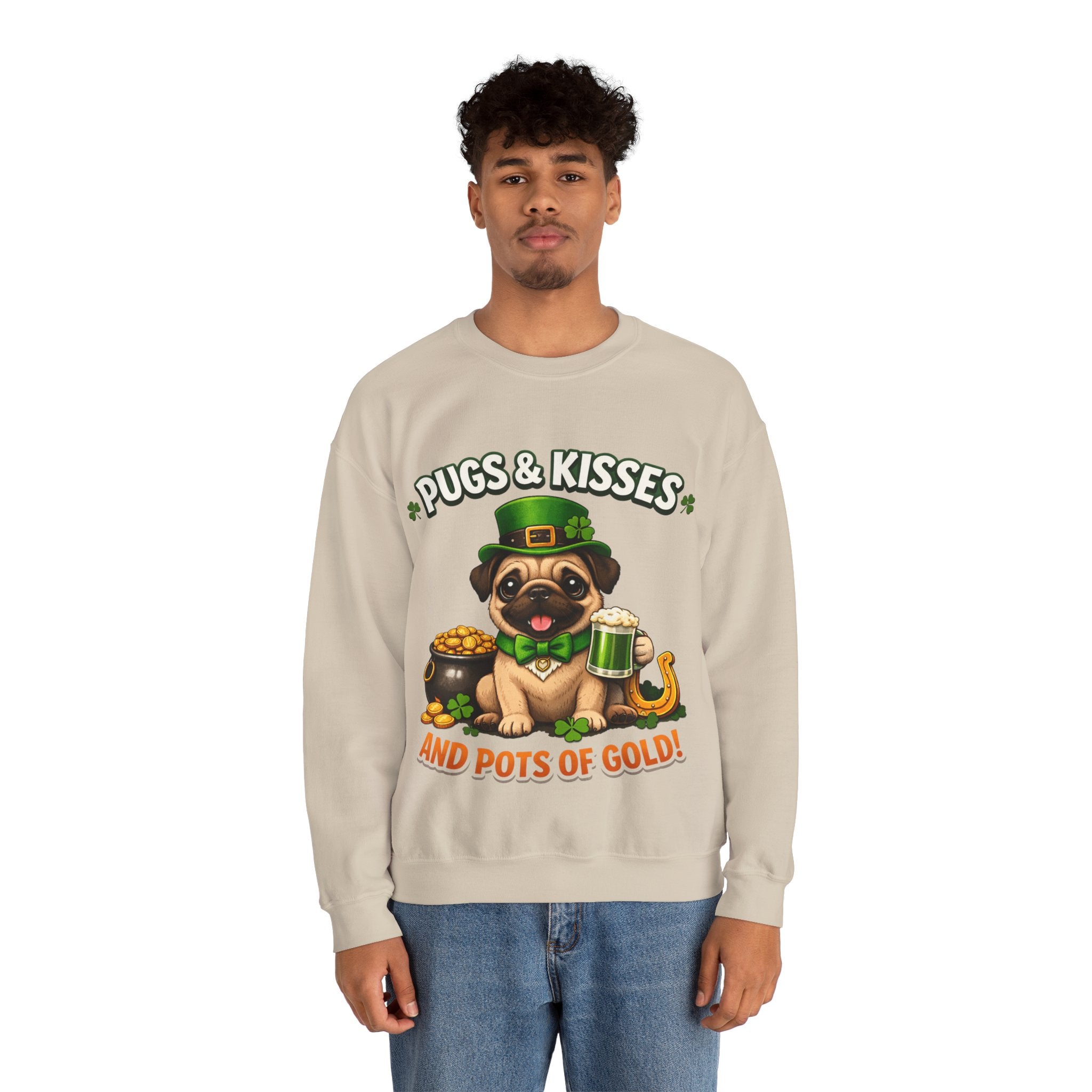 Pug - Graphic Crewneck Sweatshirt