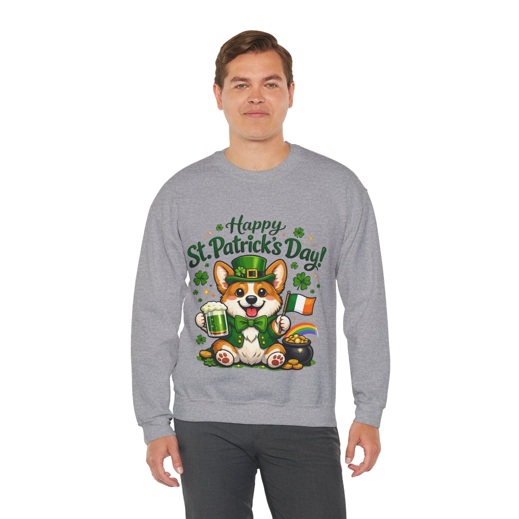Corgi - Graphic Crewneck Sweatshirt