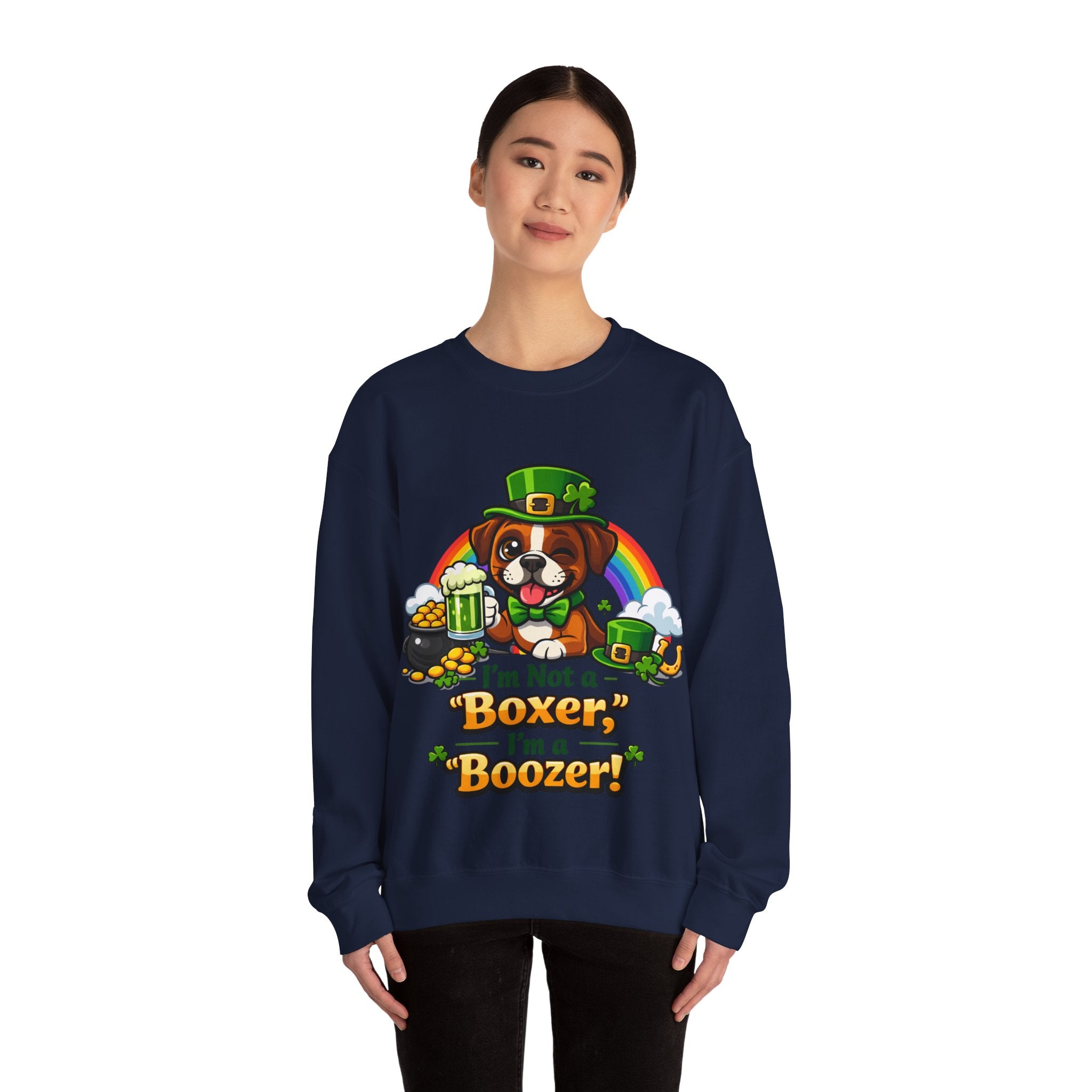 Boxer - Graphic Crewneck Sweatshirt