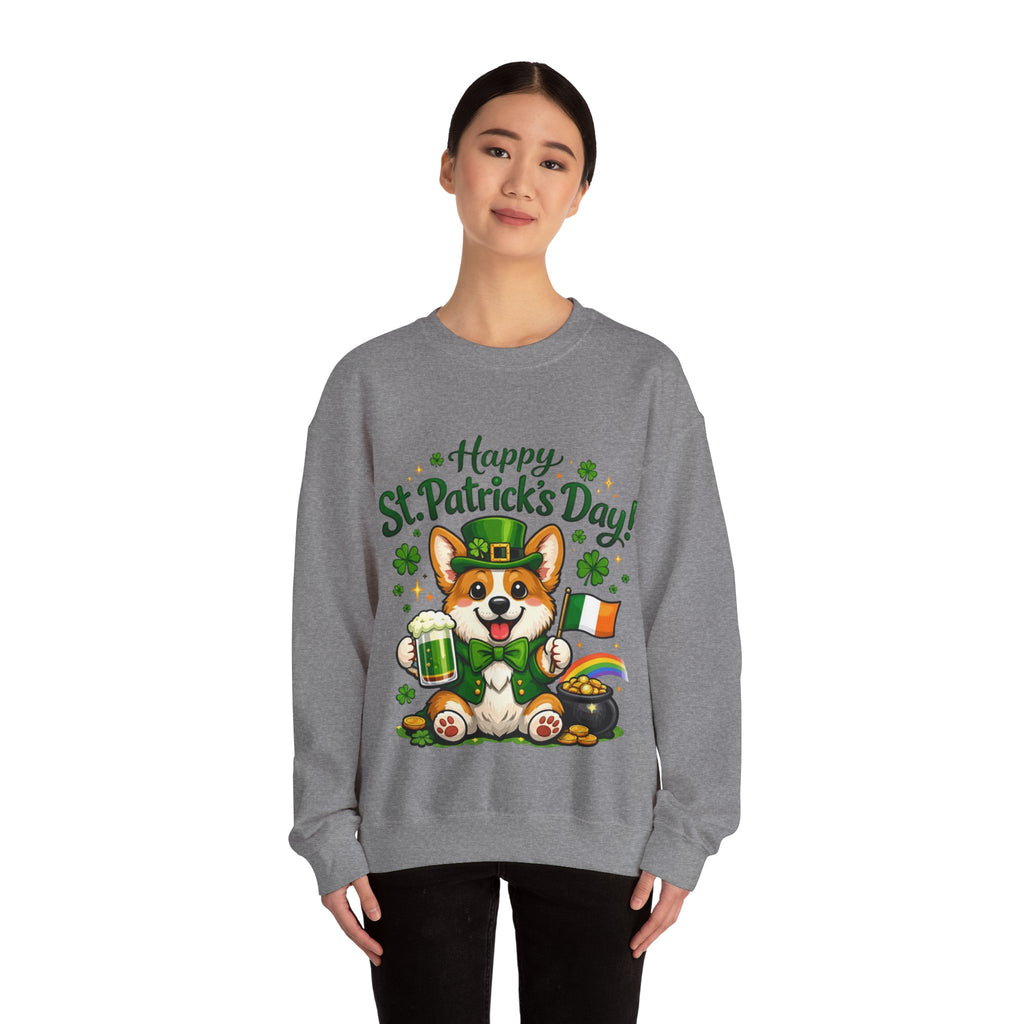 Corgi - Graphic Crewneck Sweatshirt