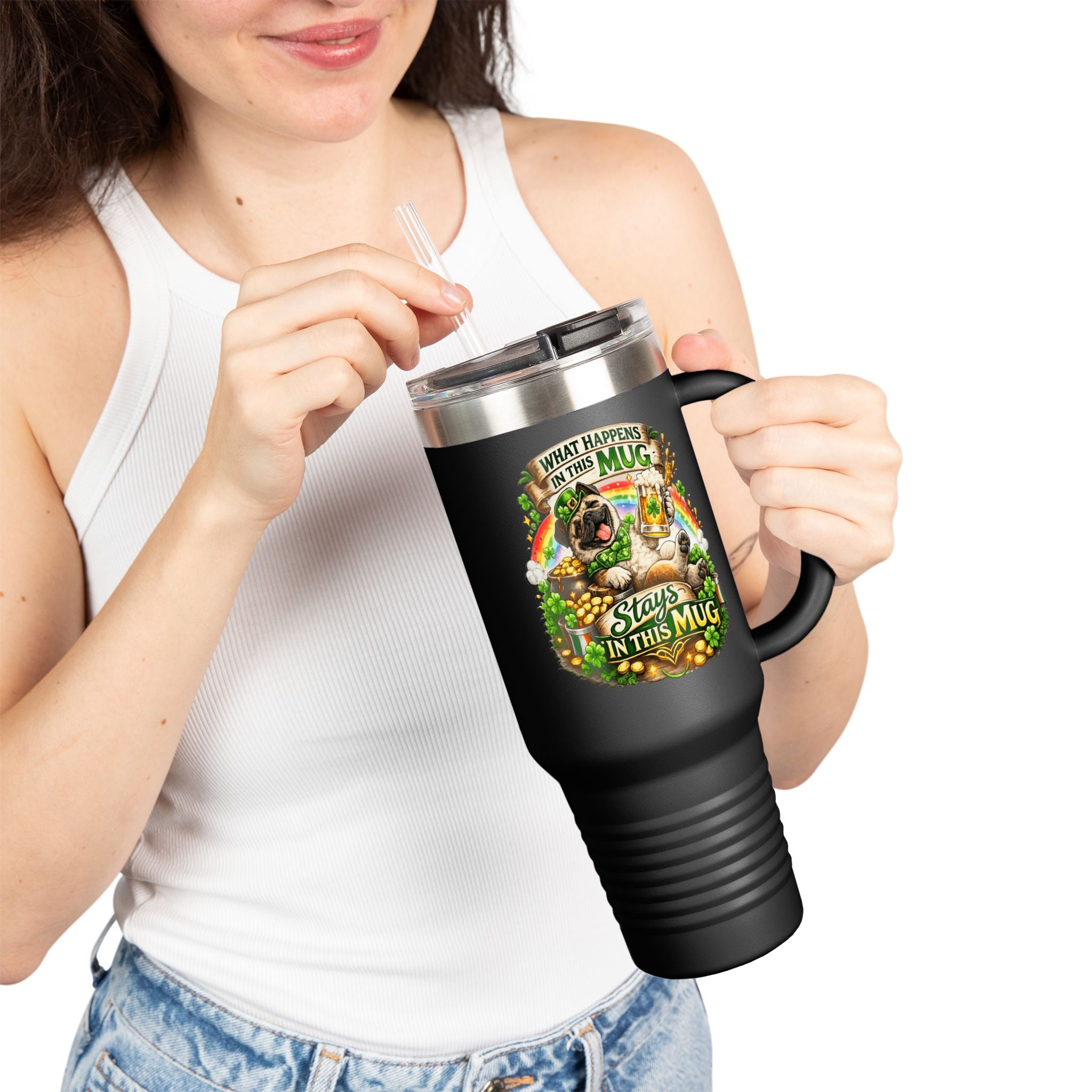 Pug - 40oz Tumbler