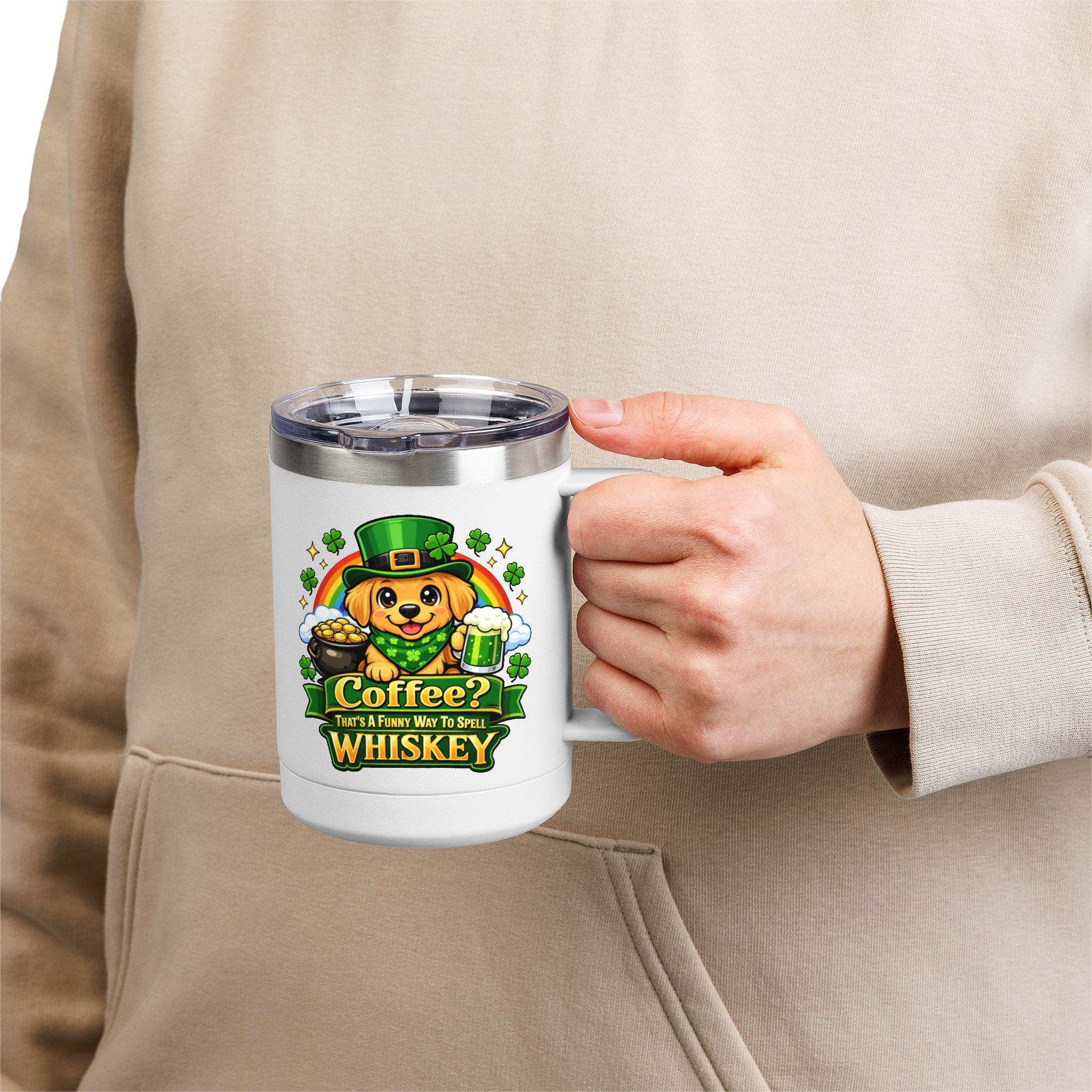 Golden Retriever - 15oz Tumbler