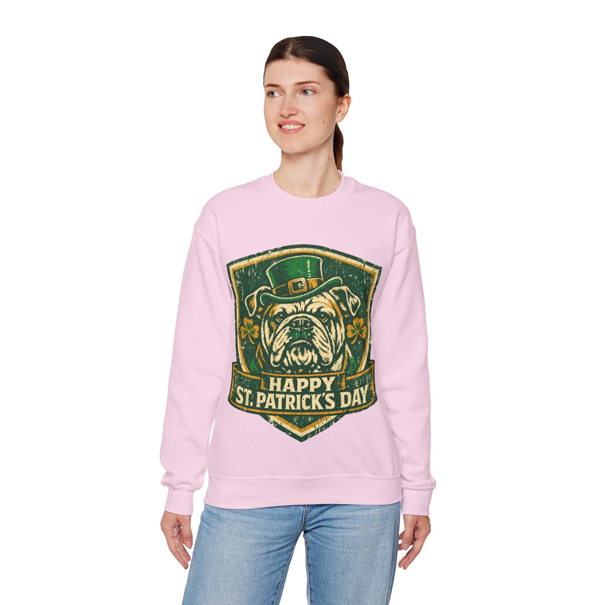 Bulldog - Graphic Crewneck Sweatshirt