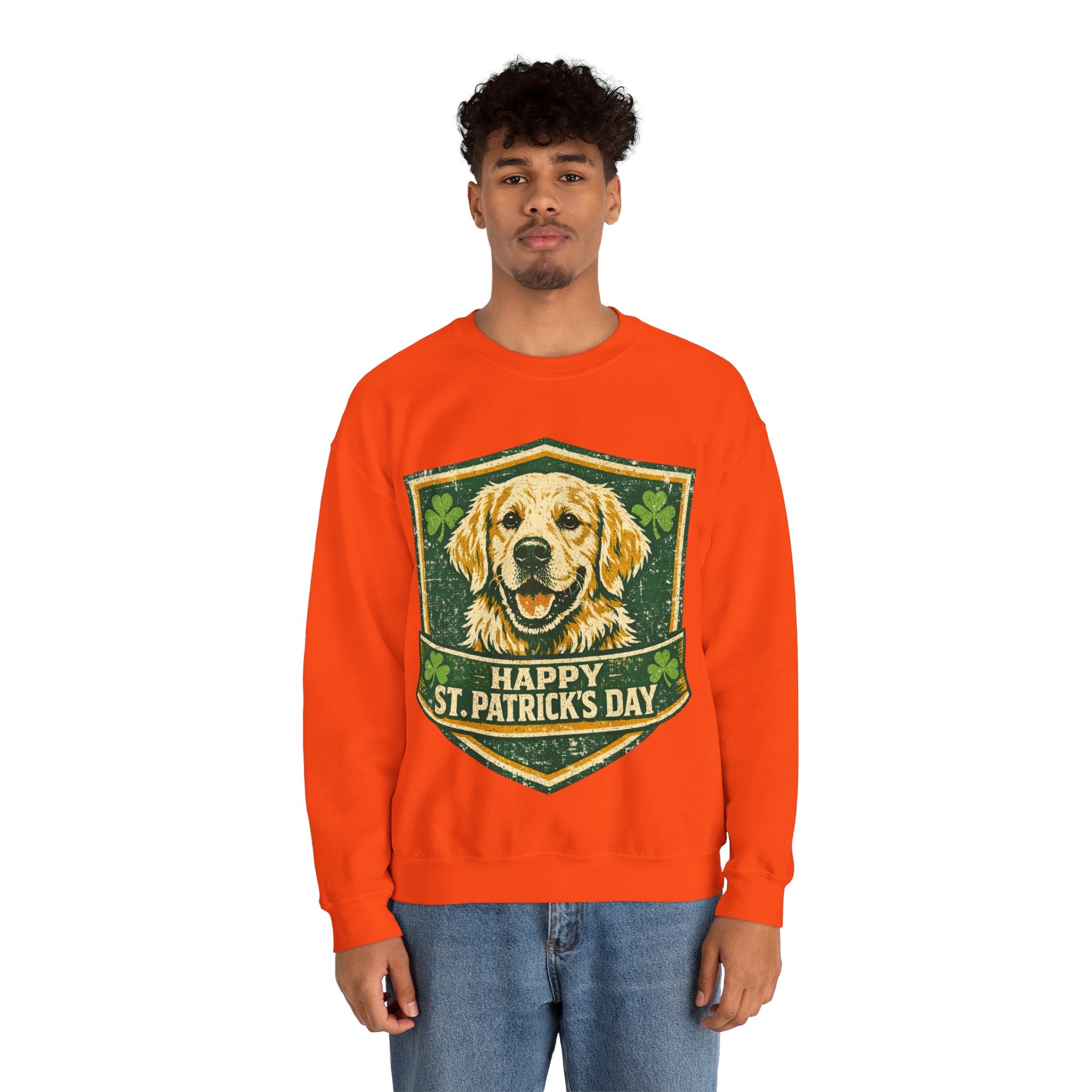Golden Retriever - Graphic Crewneck Sweatshirt