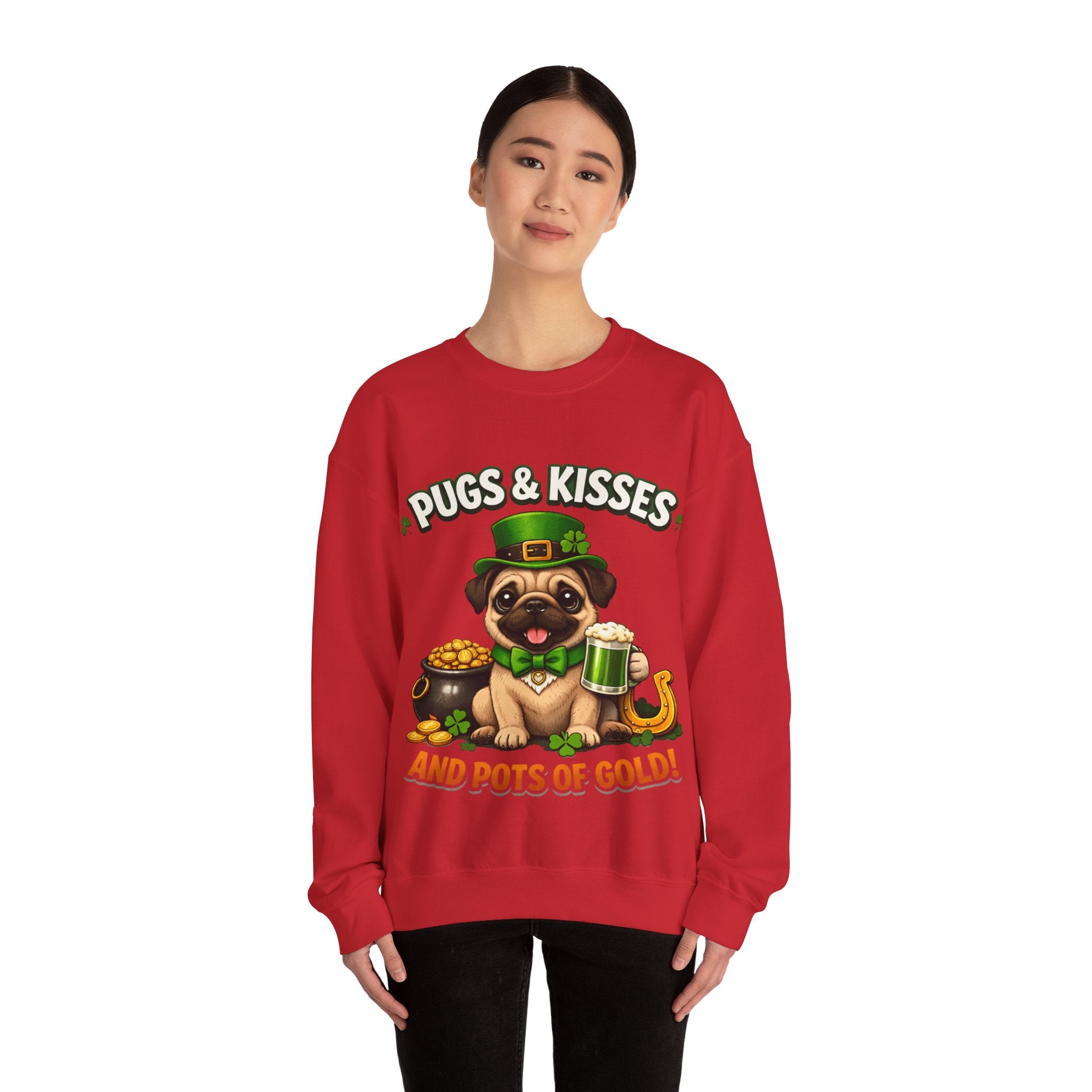 Pug - Graphic Crewneck Sweatshirt