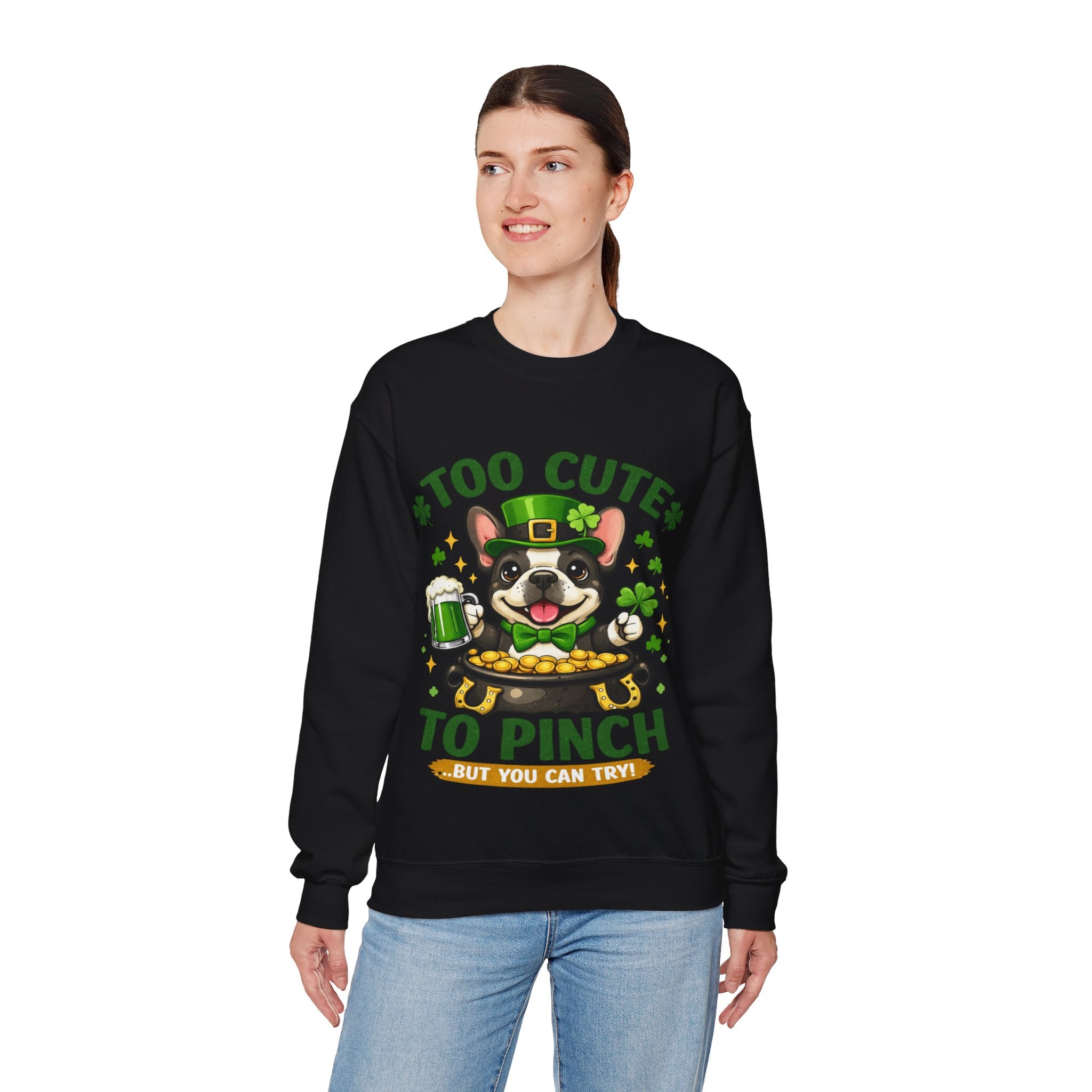 Frenchie - Graphic Crewneck Sweatshirt