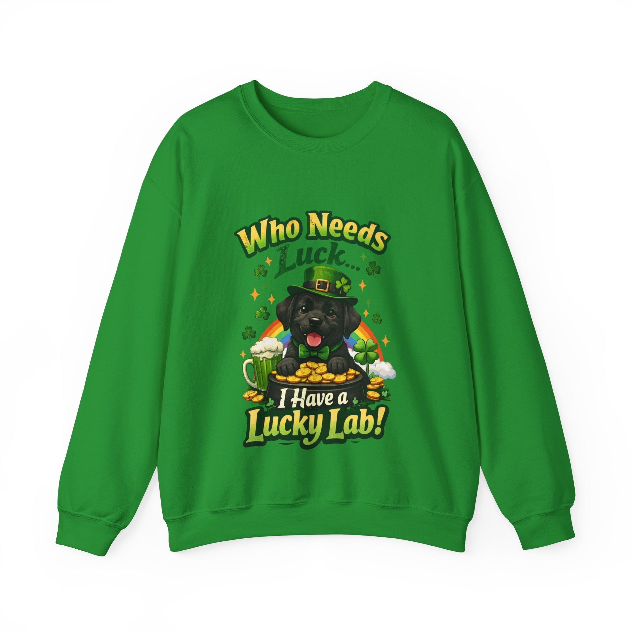 Black Labrador - Graphic Crewneck Sweatshirt